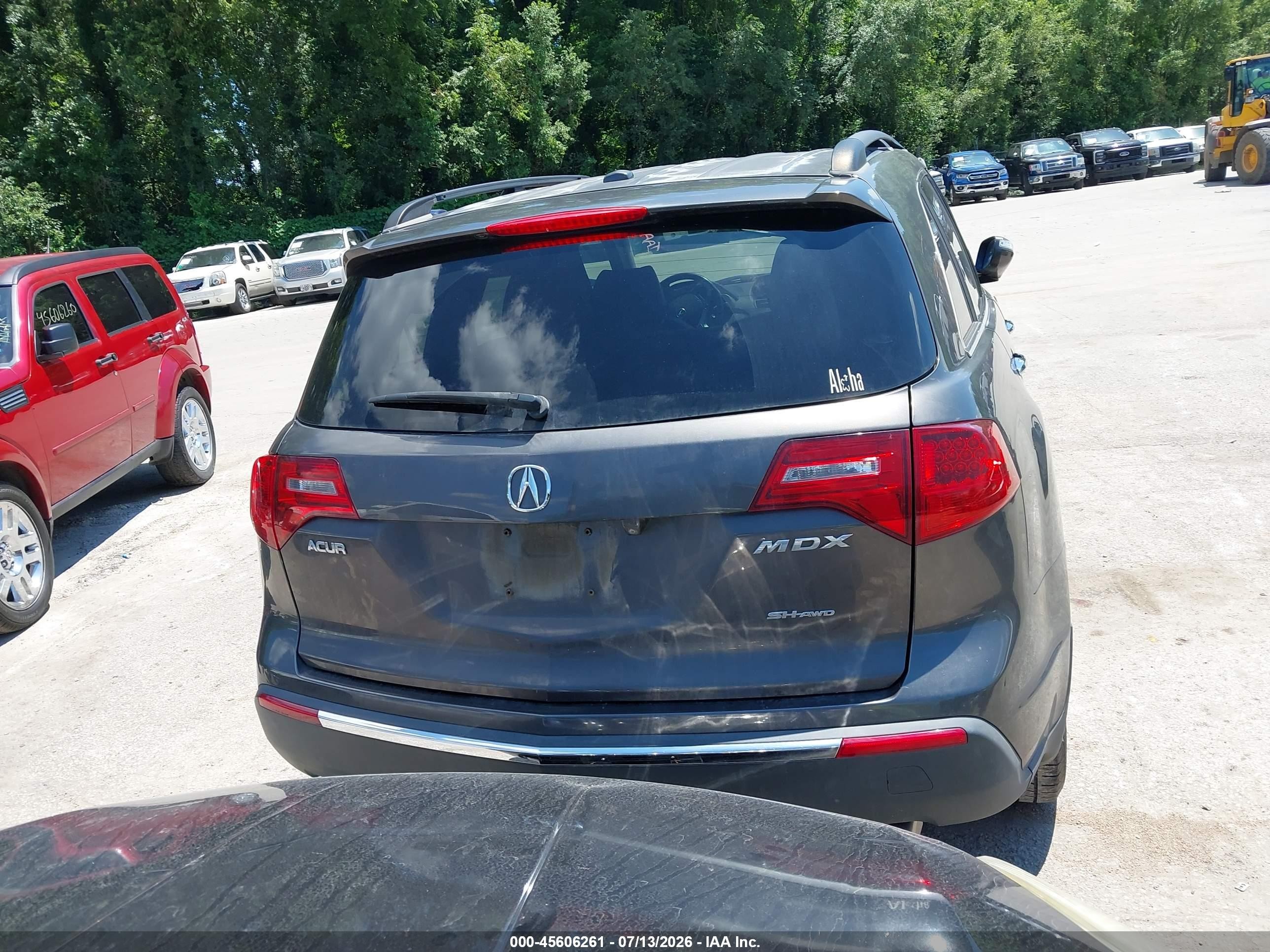 2011 Acura Mdx Technology Package Gray vin: 2HNYD2H60BH505525