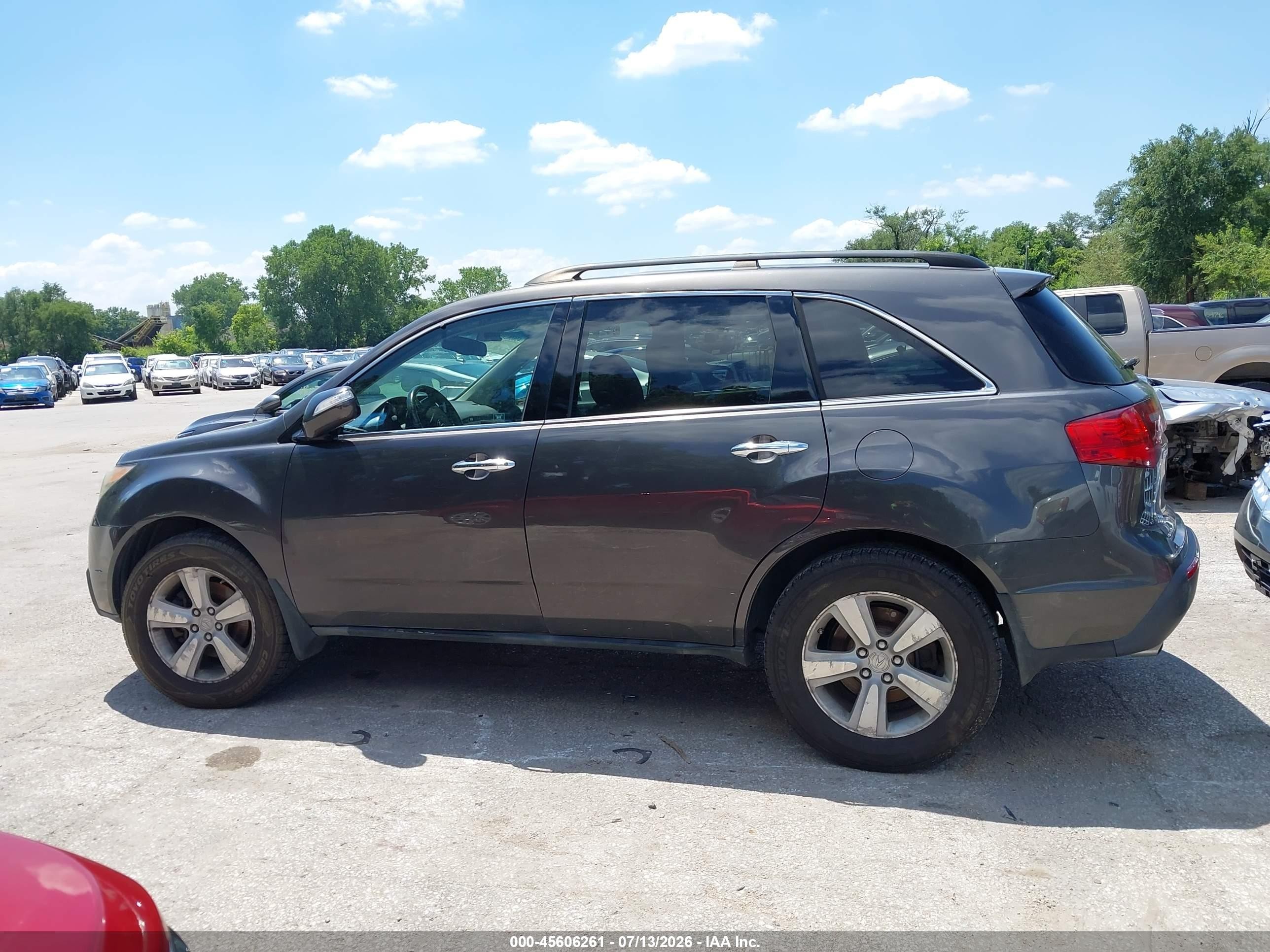 2011 Acura Mdx Technology Package Gray vin: 2HNYD2H60BH505525