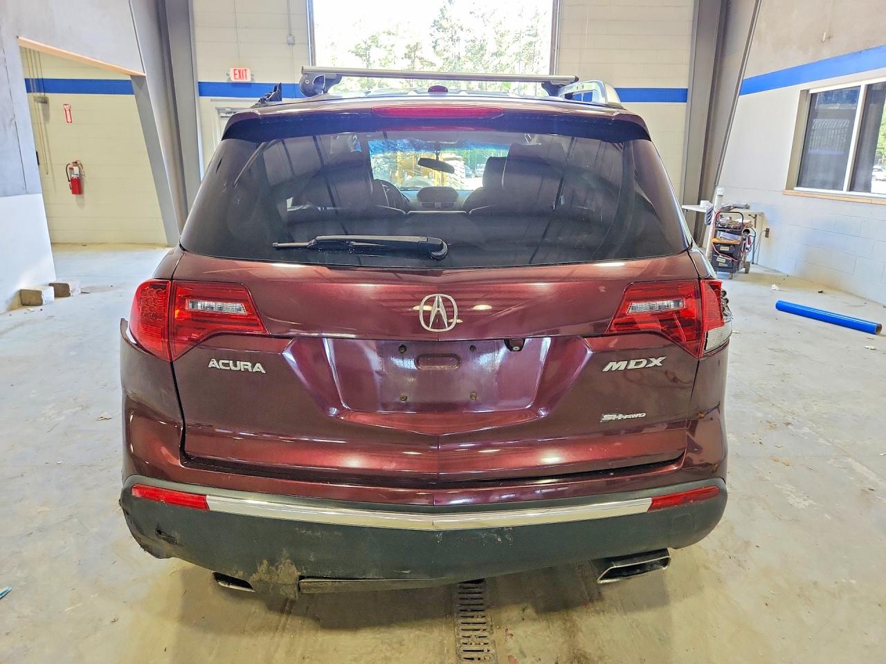 2011 Acura Mdx Technology Burgundy vin: 2HNYD2H60BH523992