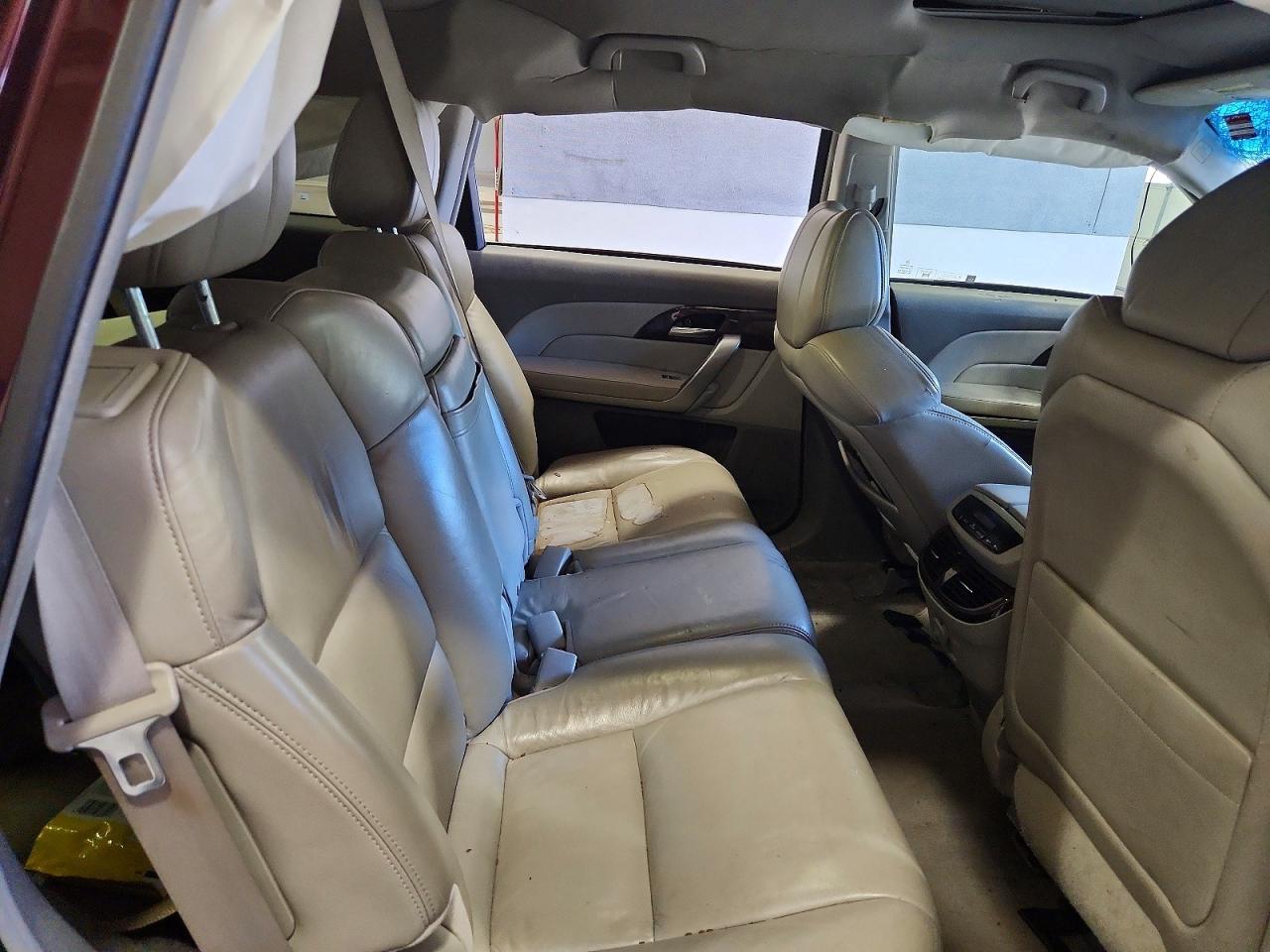 2011 Acura Mdx Technology Burgundy vin: 2HNYD2H60BH523992