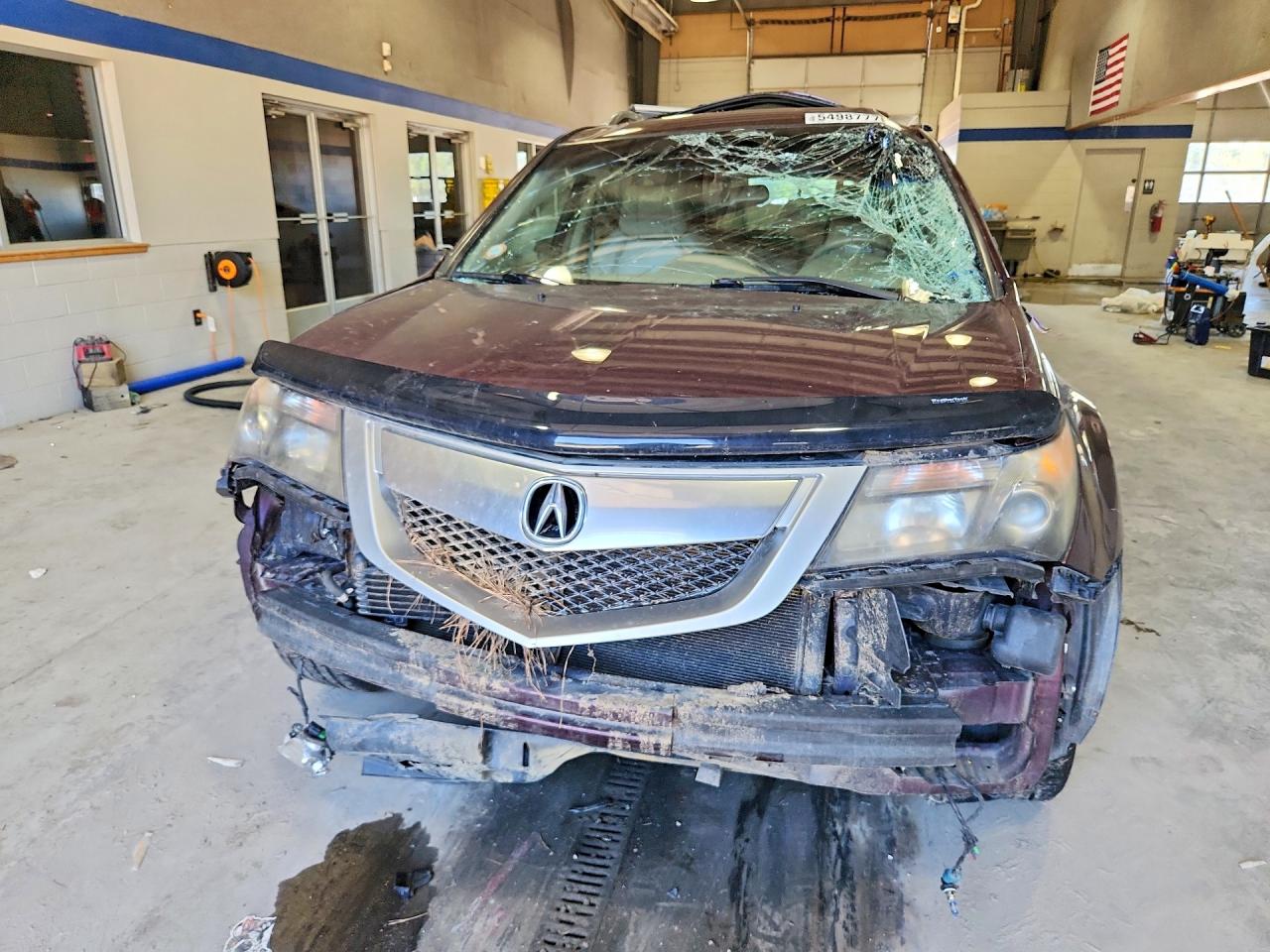 2011 Acura Mdx Technology Burgundy vin: 2HNYD2H60BH523992