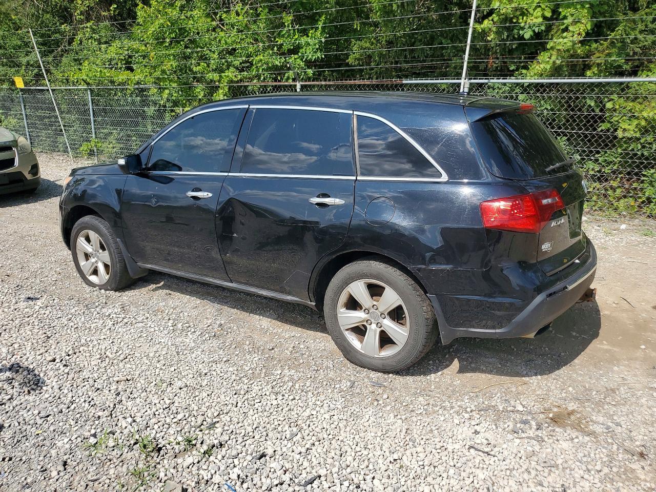2011 Acura Mdx Technology Black vin: 2HNYD2H60BH528772