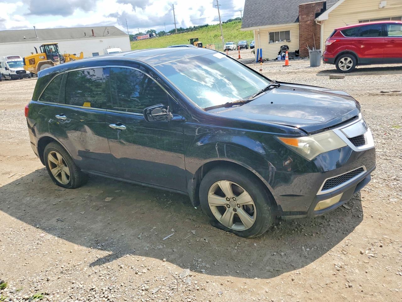 2011 Acura Mdx Technology Black vin: 2HNYD2H60BH528772