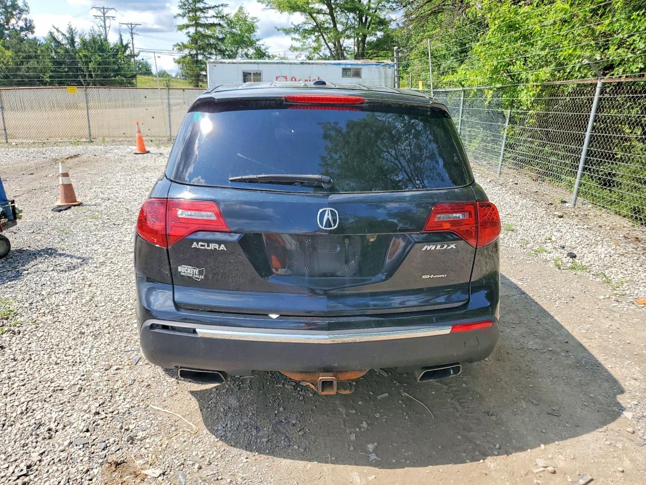 2011 Acura Mdx Technology Black vin: 2HNYD2H60BH528772