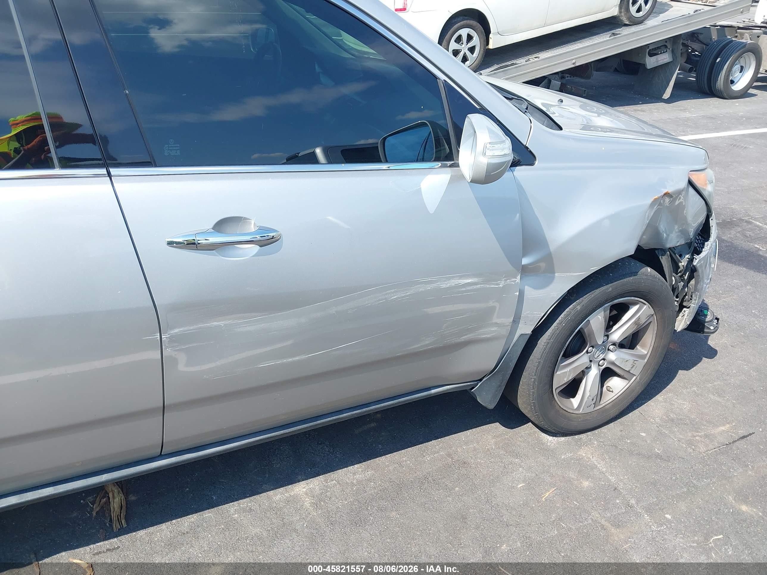 2011 Acura Mdx Technology Package Silver vin: 2HNYD2H60BH534586