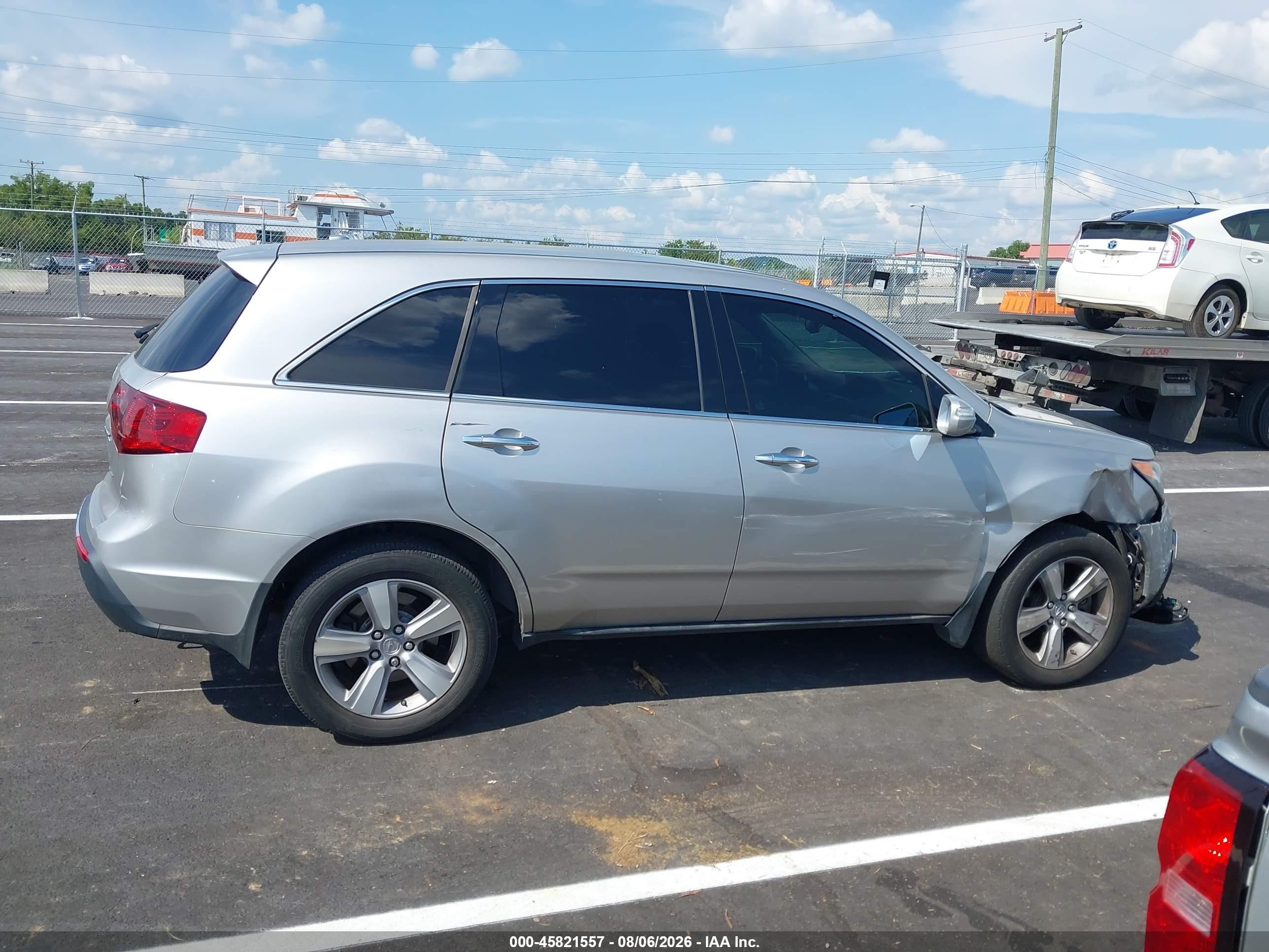 2011 Acura Mdx Technology Package Silver vin: 2HNYD2H60BH534586