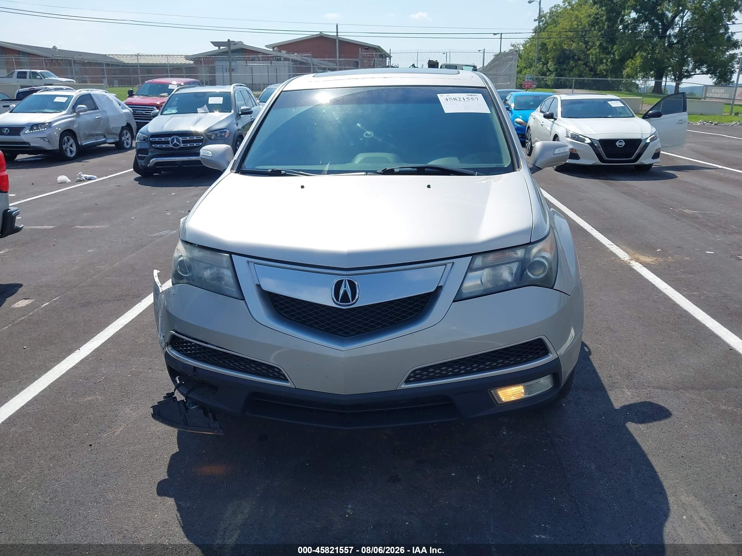 2011 Acura Mdx Technology Package Silver vin: 2HNYD2H60BH534586