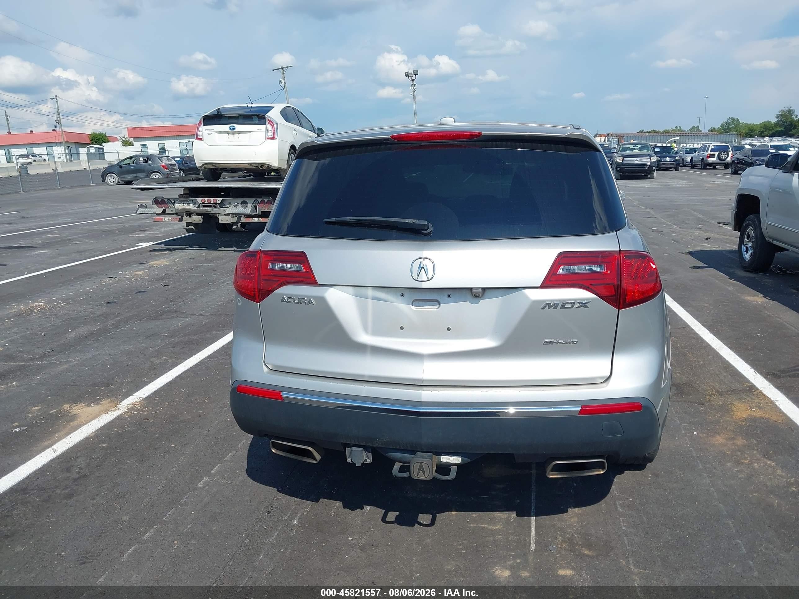 2011 Acura Mdx Technology Package Silver vin: 2HNYD2H60BH534586