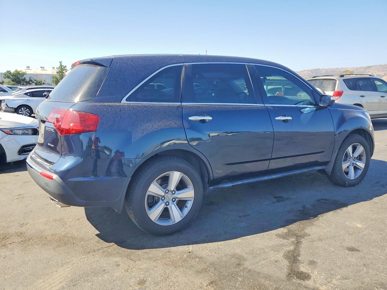 2011 Acura Mdx Technology Blue vin: 2HNYD2H60BH539495