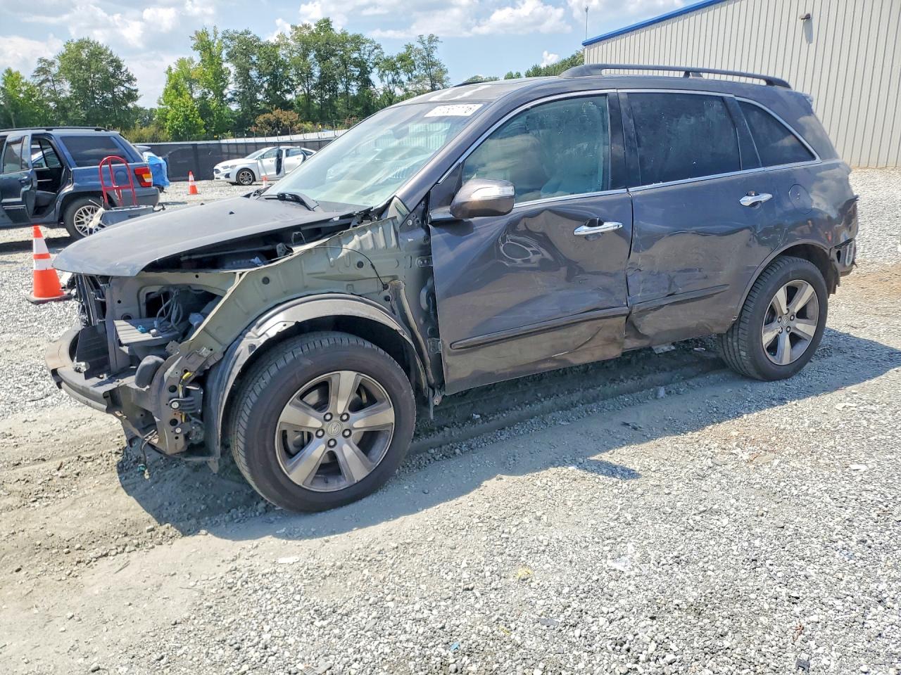 2011 Acura Mdx Technology Серый vin: 2HNYD2H60BH539545