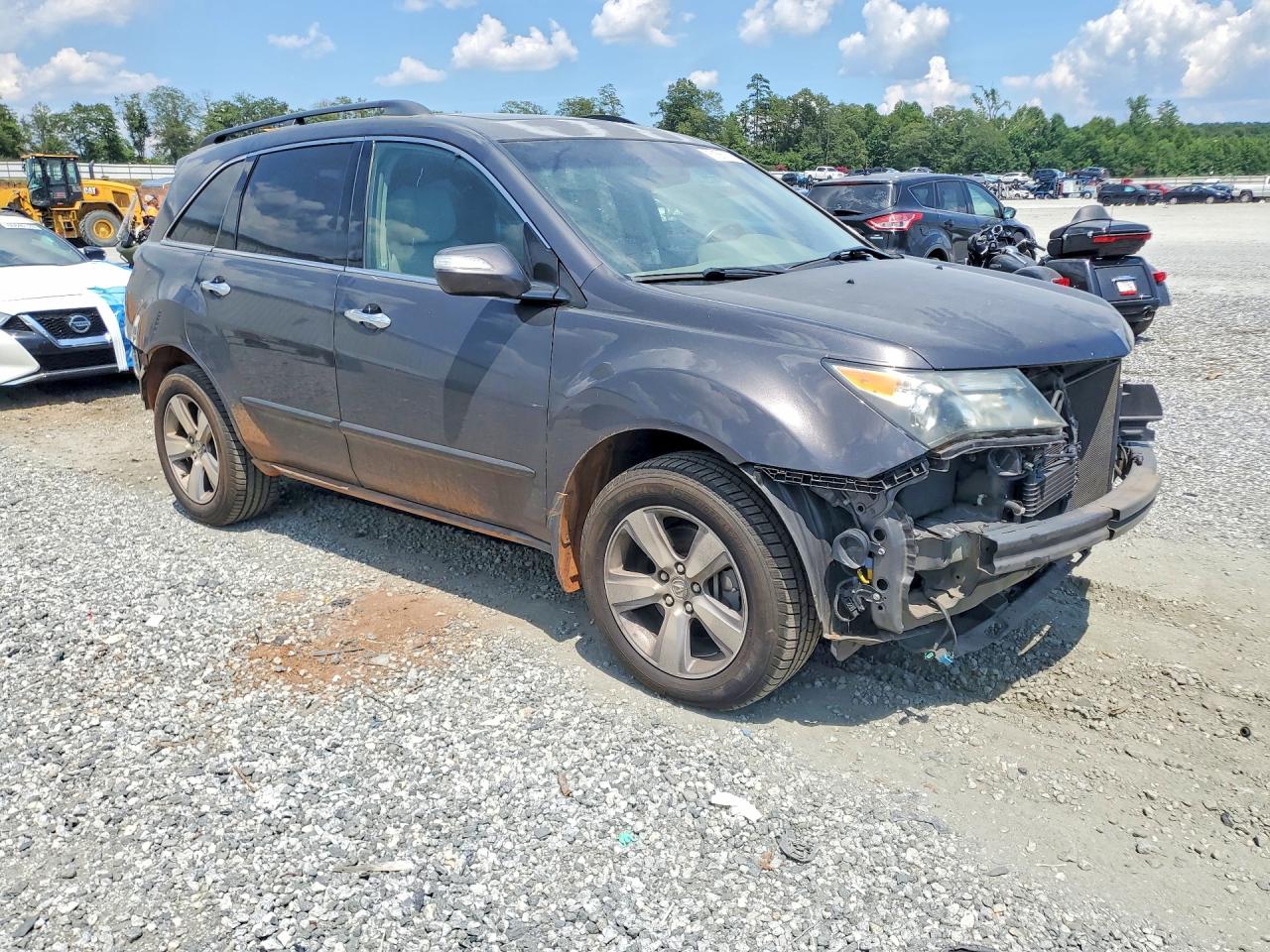 2011 Acura Mdx Technology Серый vin: 2HNYD2H60BH539545