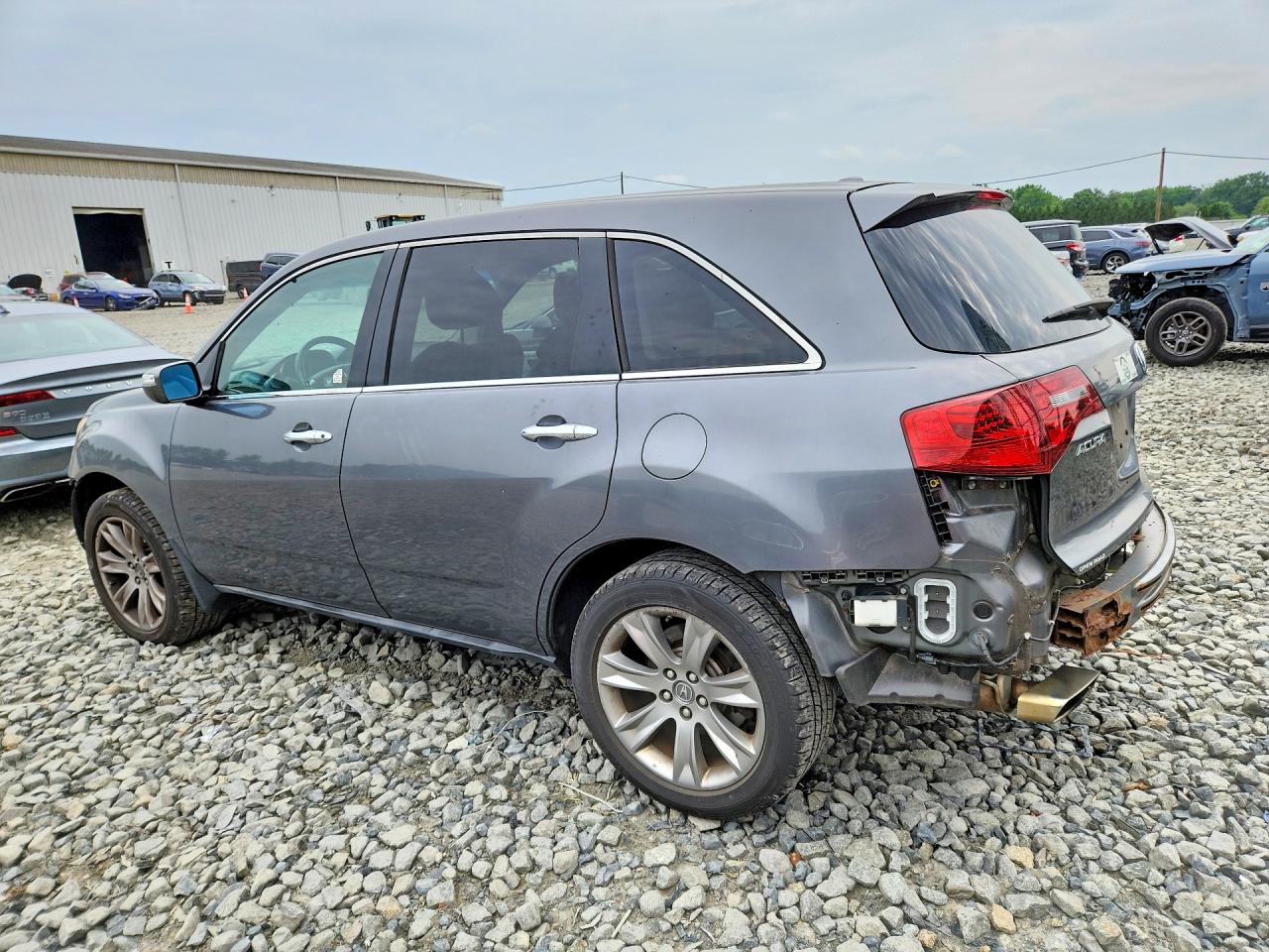 2012 Acura Mdx Advance Gray vin: 2HNYD2H60CH532998