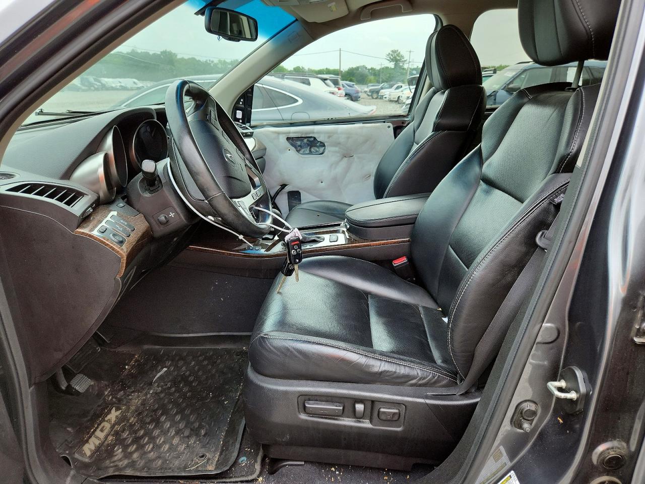 2012 Acura Mdx Advance Gray vin: 2HNYD2H60CH532998