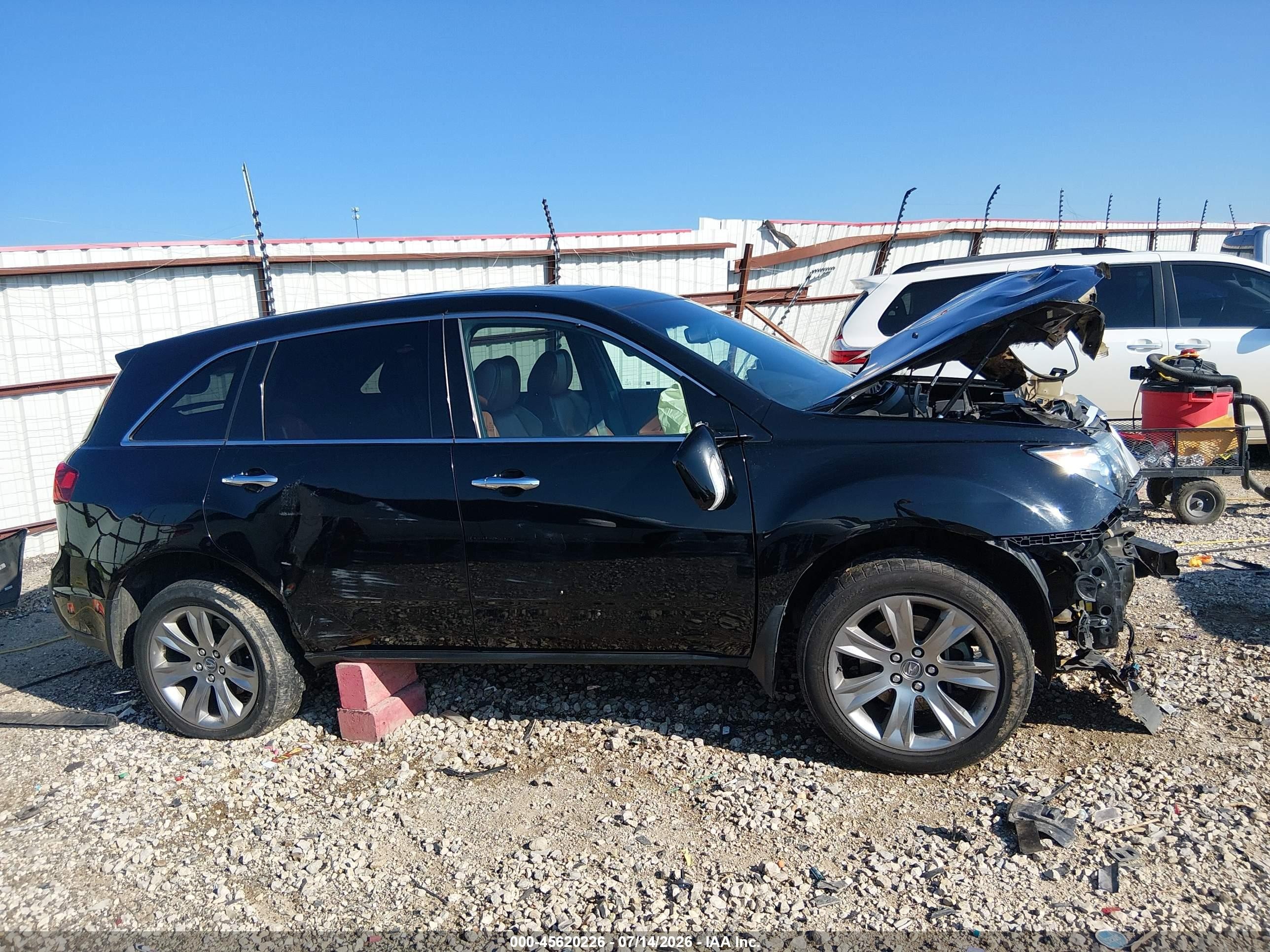 2013 Acura Mdx Advance Package Black vin: 2HNYD2H60DH507181