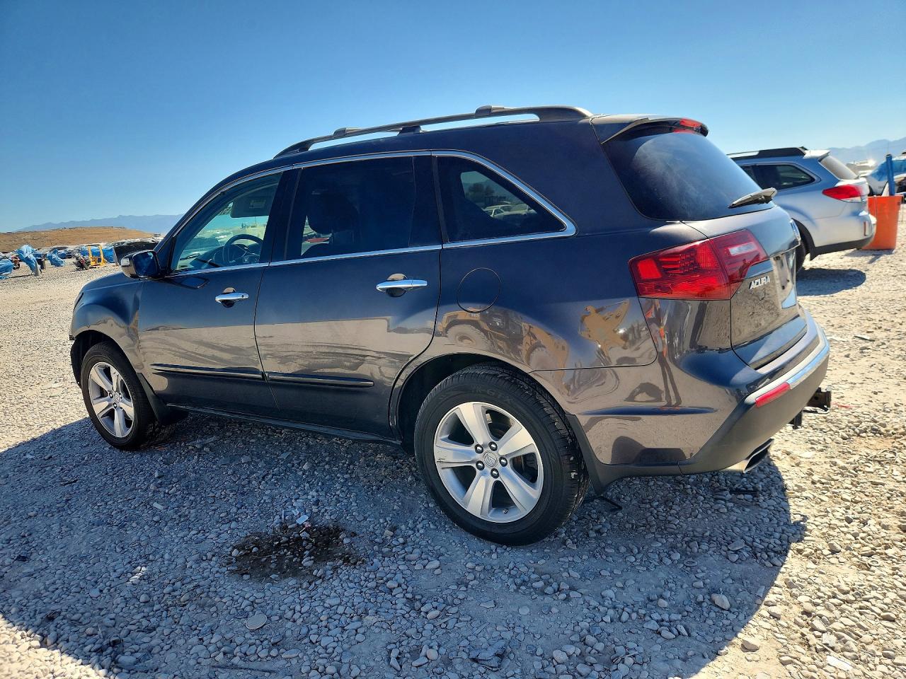 2010 Acura Mdx Technology Gray vin: 2HNYD2H61AH509114