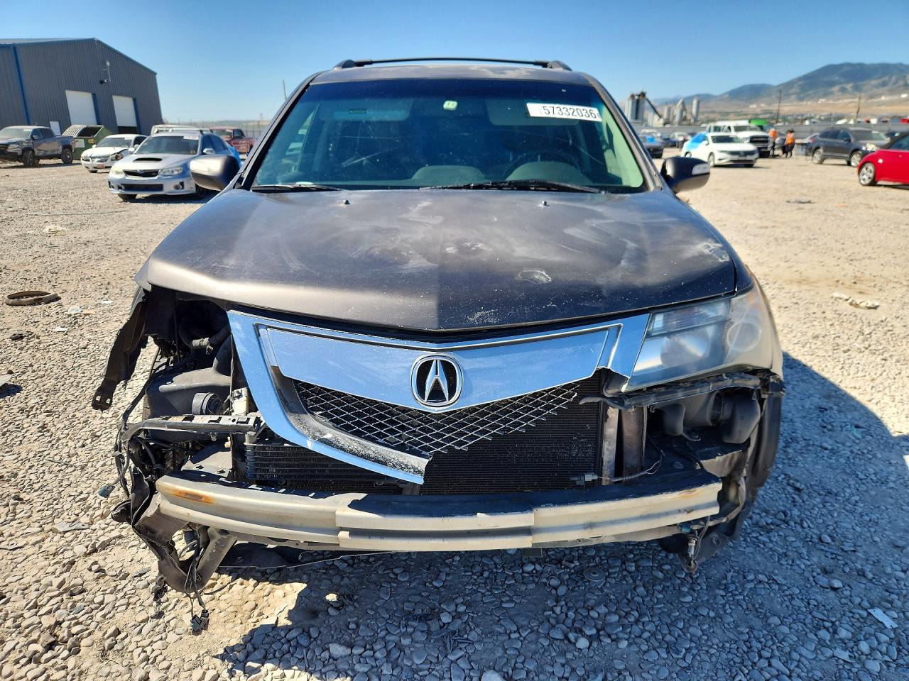 2010 Acura Mdx Technology Gray vin: 2HNYD2H61AH509114
