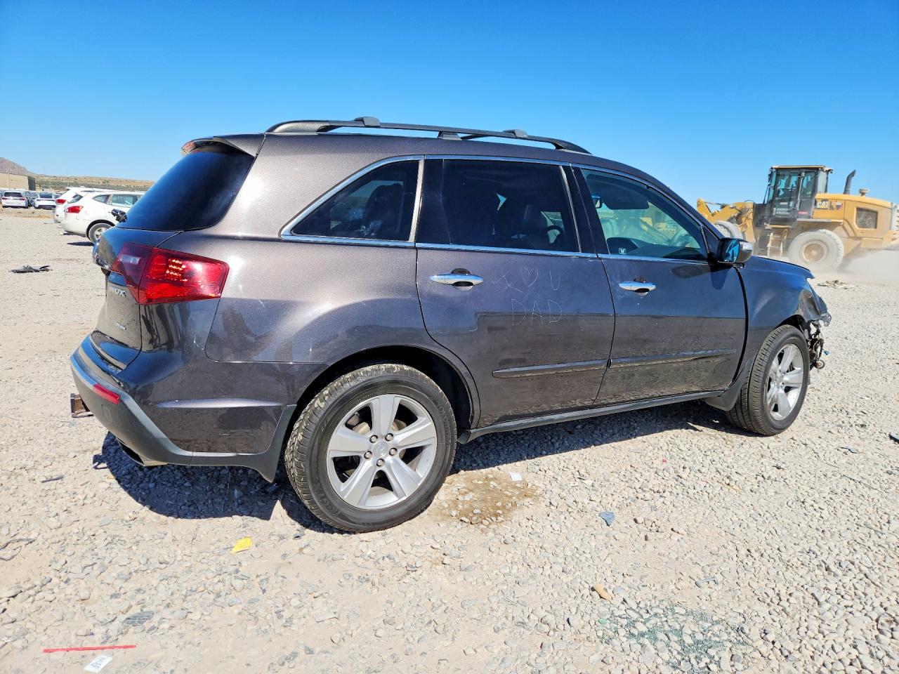 2010 Acura Mdx Technology Gray vin: 2HNYD2H61AH509114