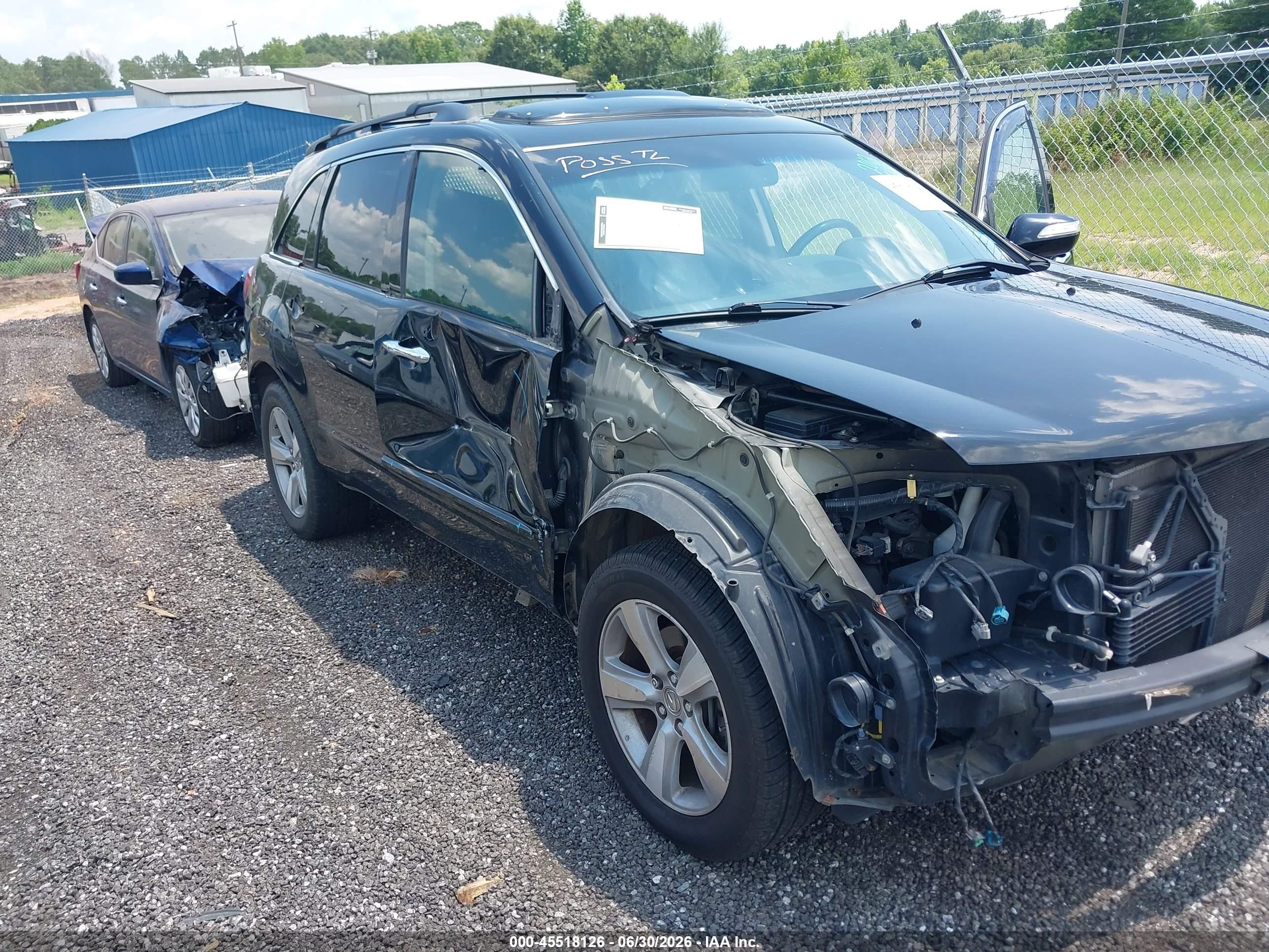 2010 Acura Mdx Technology Package Black vin: 2HNYD2H61AH523627