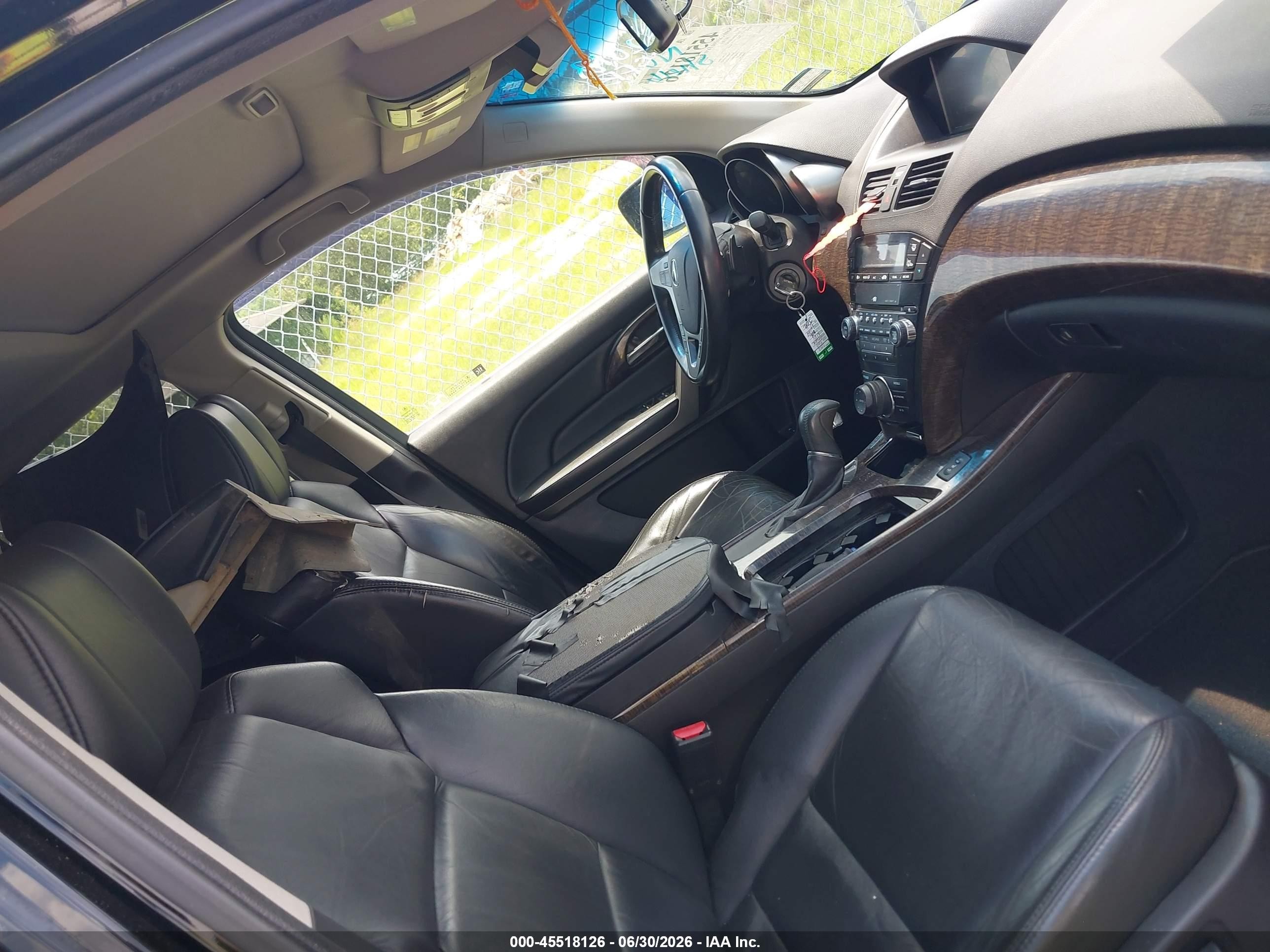 2010 Acura Mdx Technology Package Black vin: 2HNYD2H61AH523627