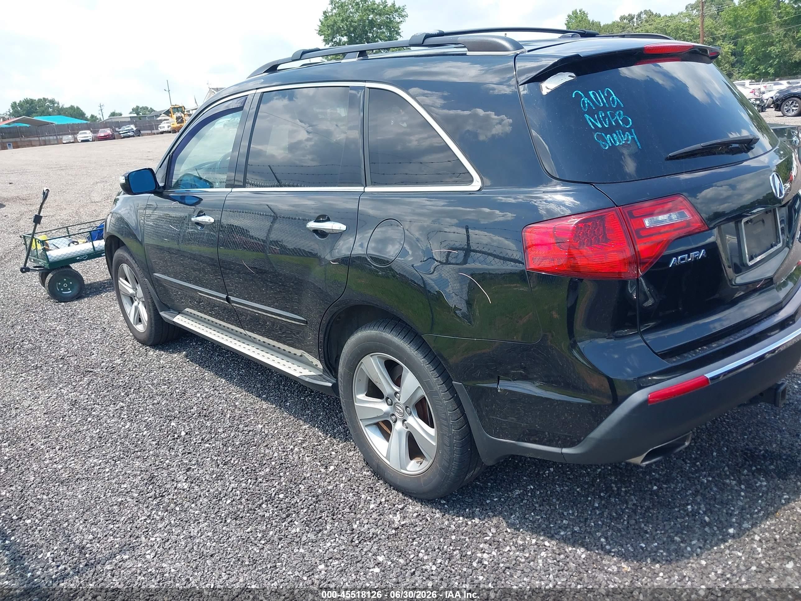 2010 Acura Mdx Technology Package Black vin: 2HNYD2H61AH523627