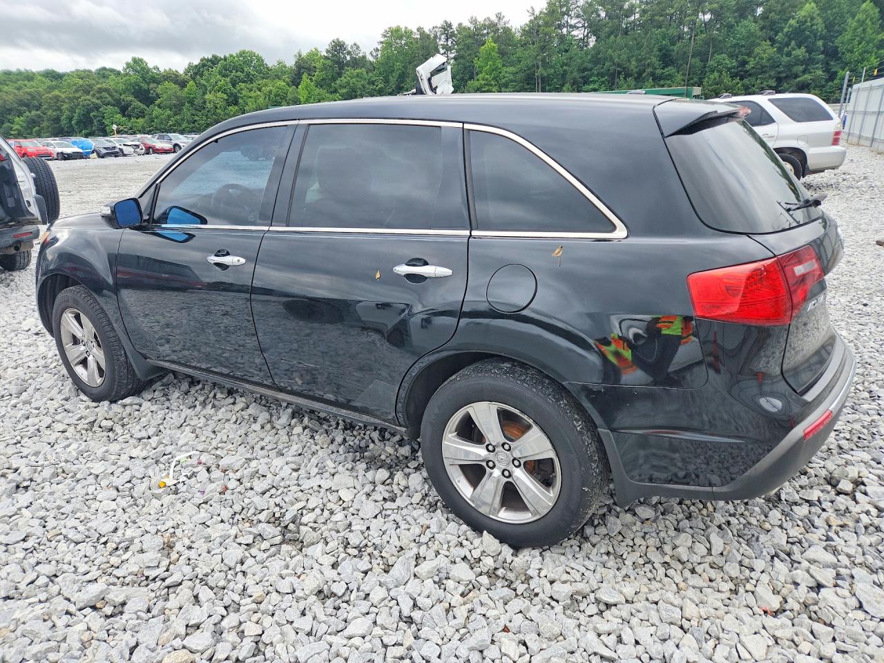 2011 Acura Mdx Technology Black vin: 2HNYD2H61BH511480