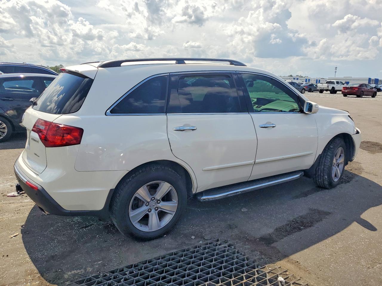 2011 Acura Mdx Technology White vin: 2HNYD2H61BH513004