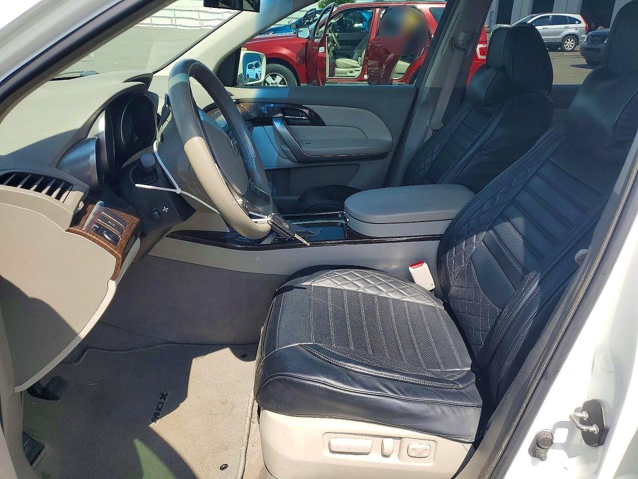 2011 Acura Mdx Technology White vin: 2HNYD2H61BH513004