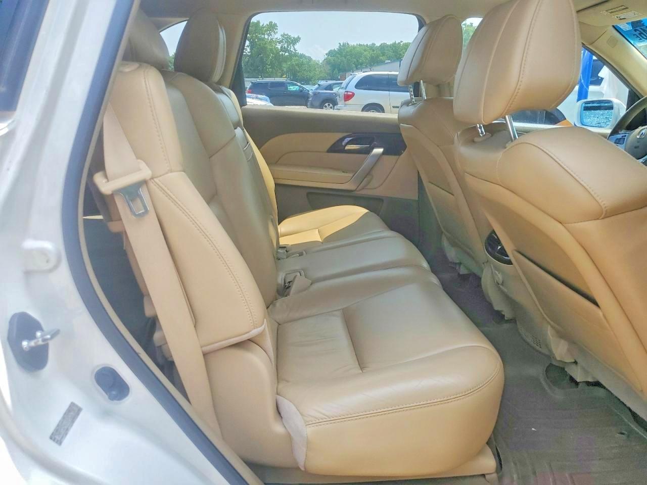2011 Acura Mdx Technology White vin: 2HNYD2H61BH526724