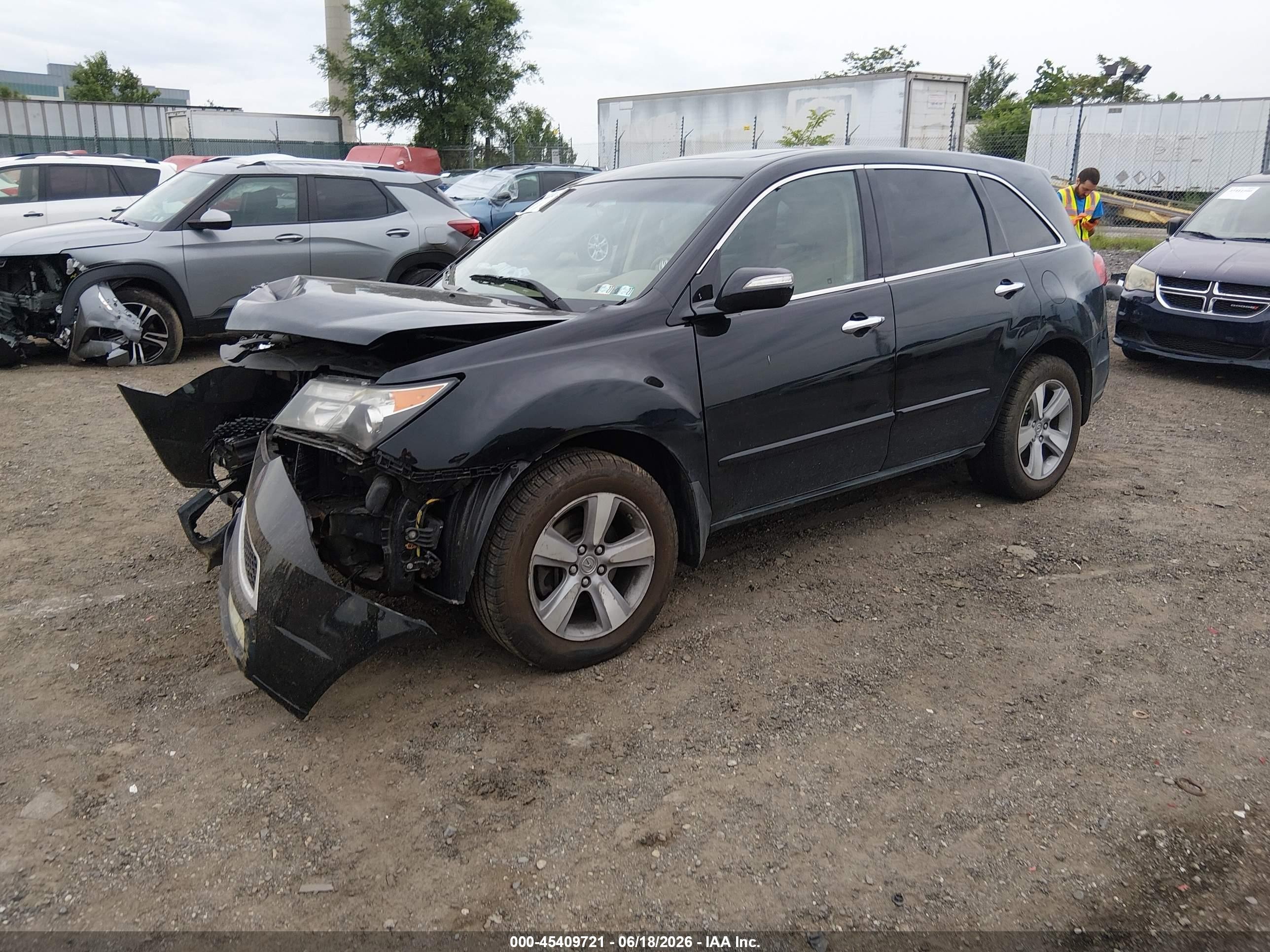 2011 Acura Mdx Technology Package Black vin: 2HNYD2H61BH532264