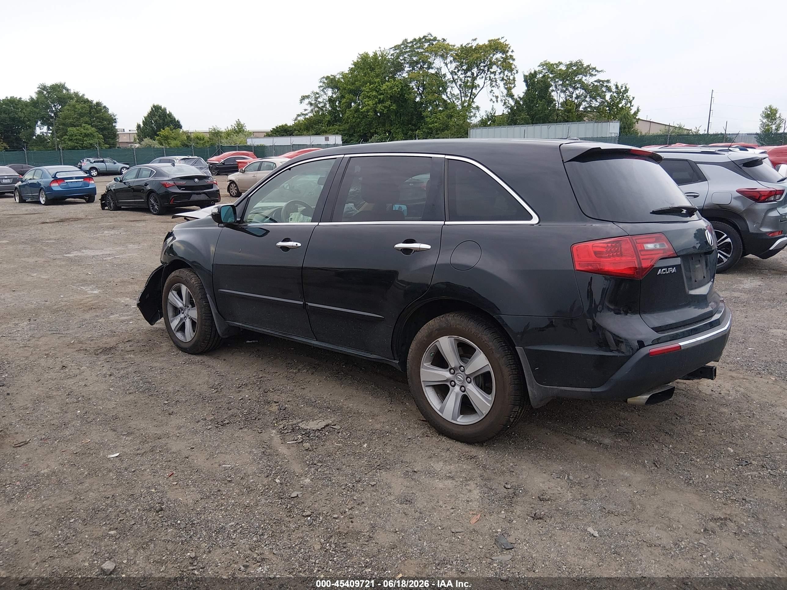 2011 Acura Mdx Technology Package Black vin: 2HNYD2H61BH532264
