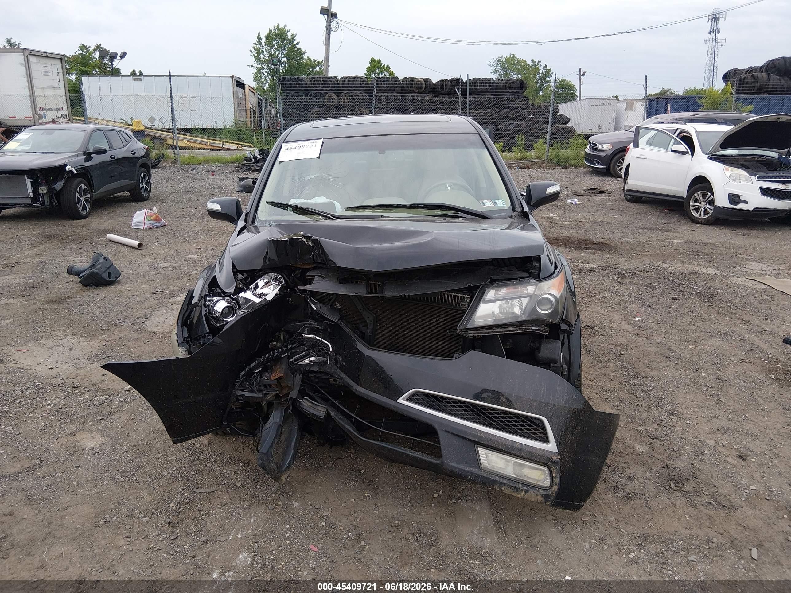 2011 Acura Mdx Technology Package Black vin: 2HNYD2H61BH532264