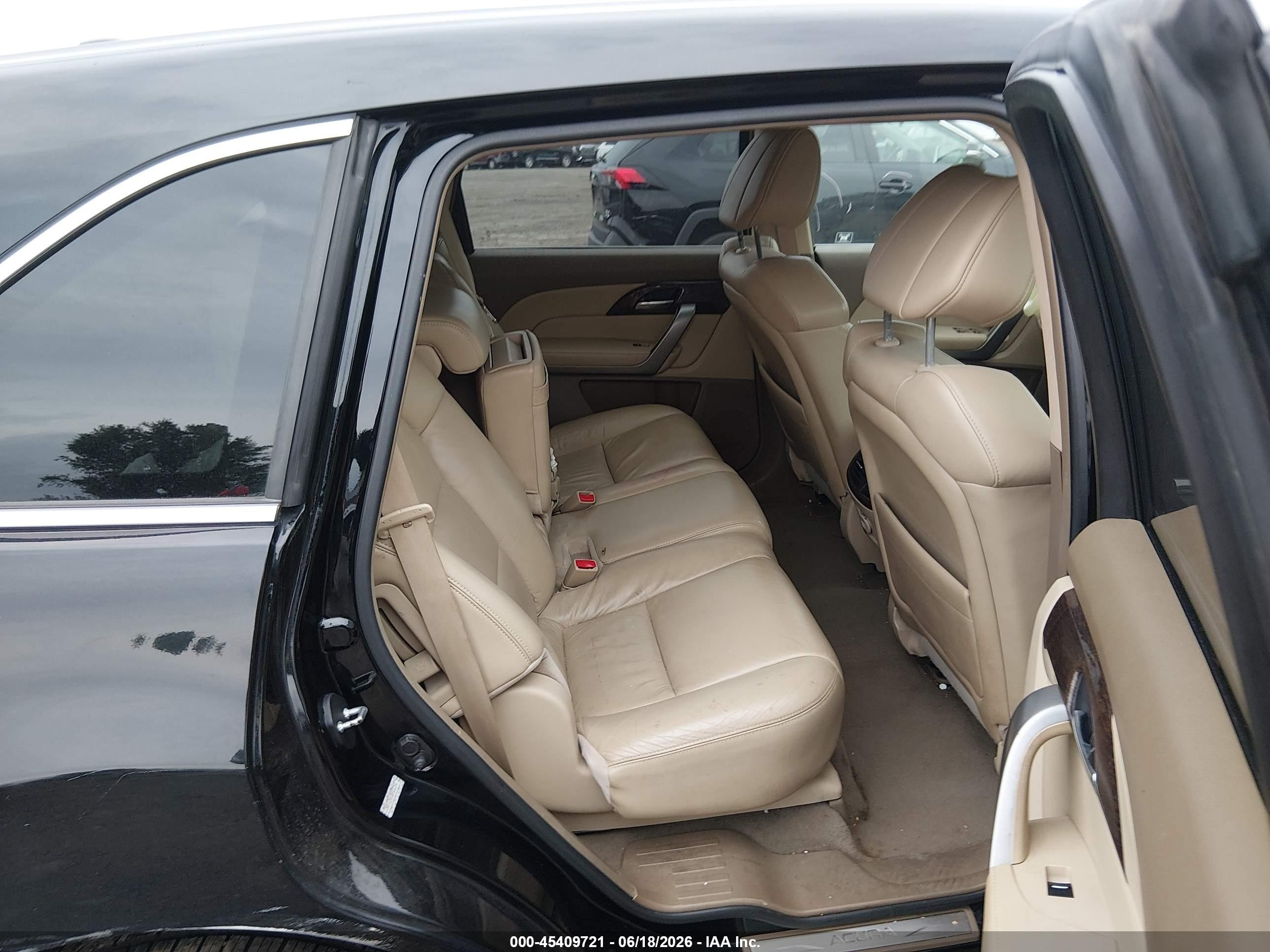 2011 Acura Mdx Technology Package Black vin: 2HNYD2H61BH532264