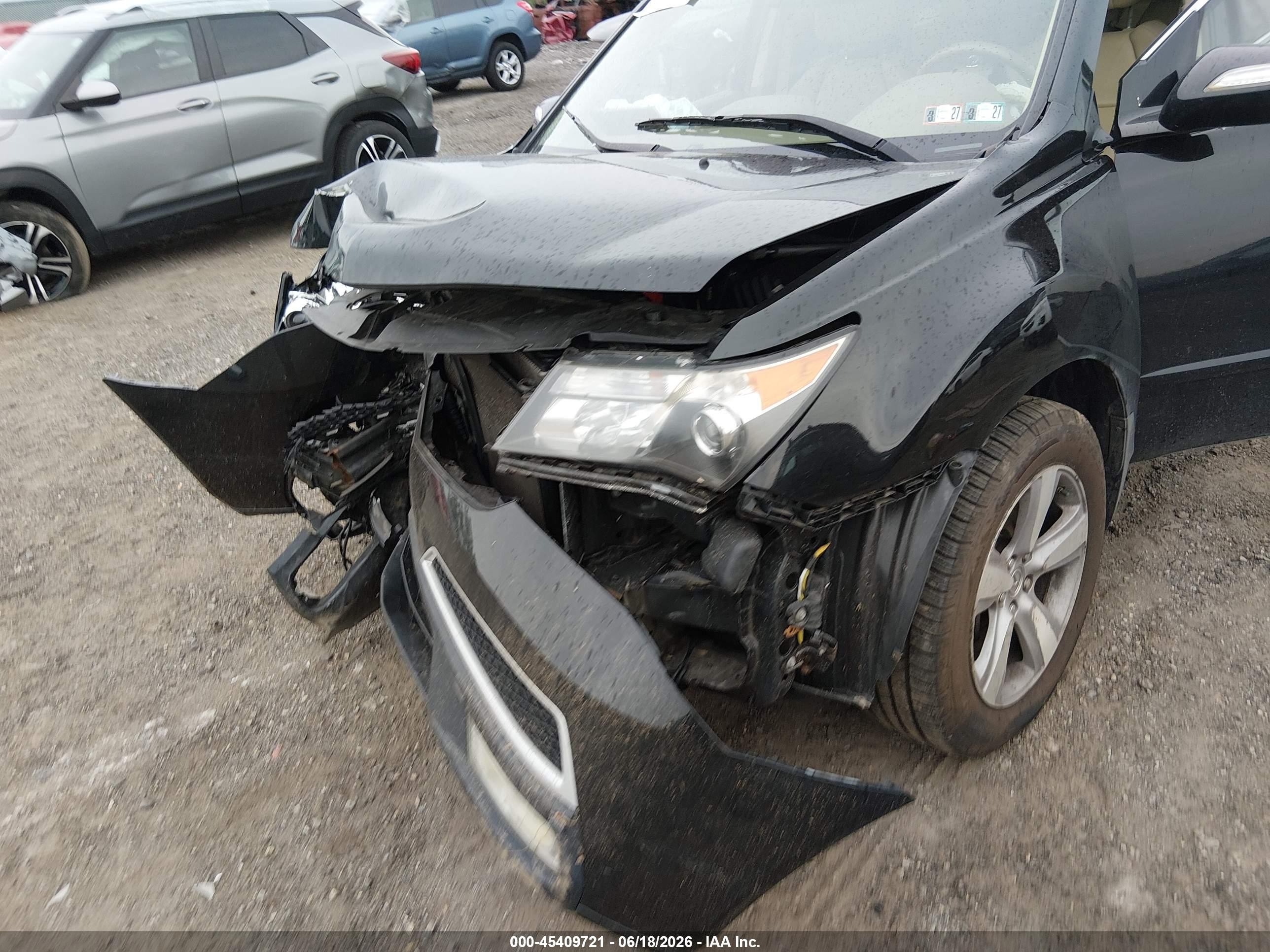 2011 Acura Mdx Technology Package Black vin: 2HNYD2H61BH532264