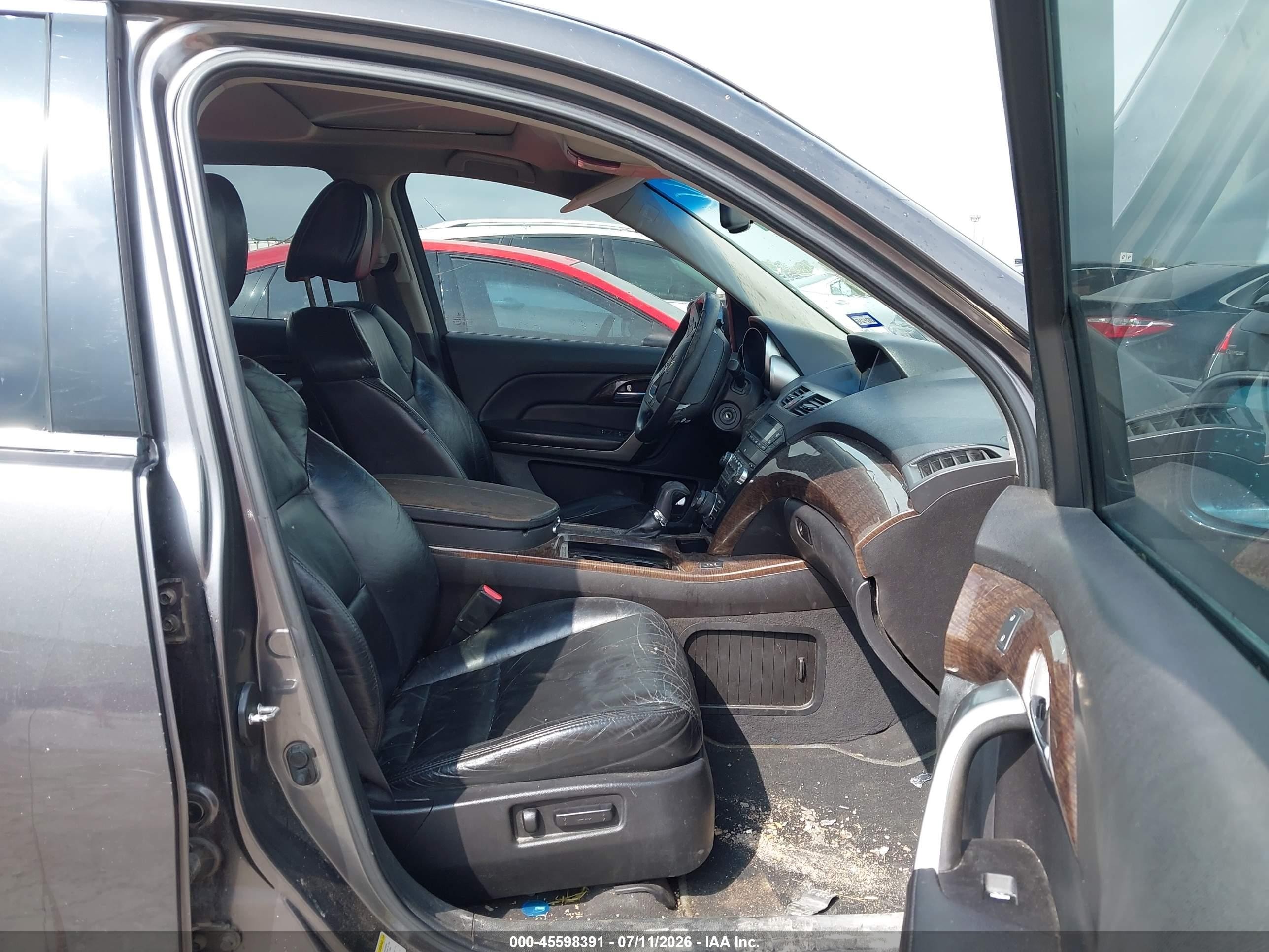 2011 Acura Mdx Technology Package Gray vin: 2HNYD2H61BH532524