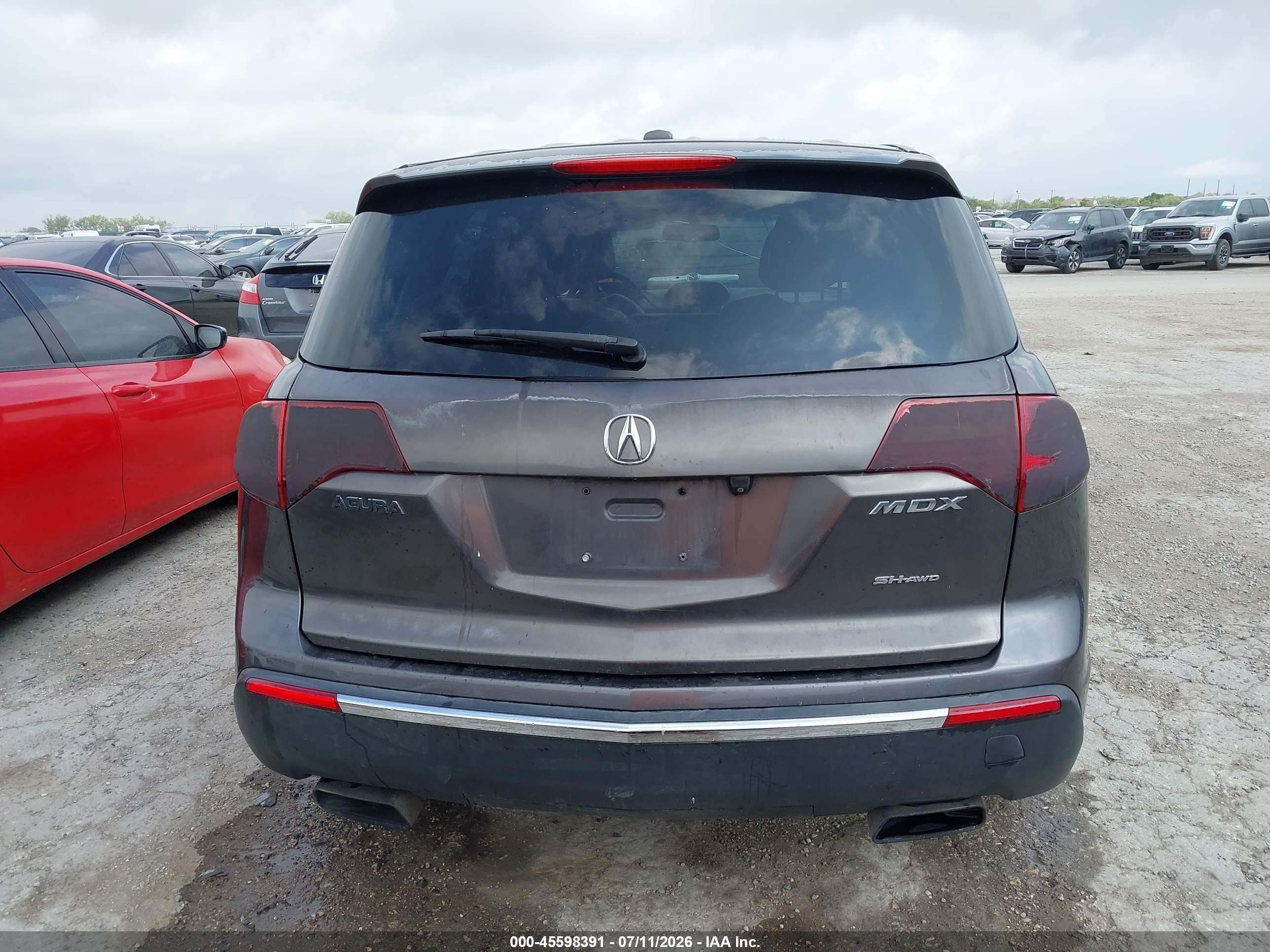 2011 Acura Mdx Technology Package Gray vin: 2HNYD2H61BH532524