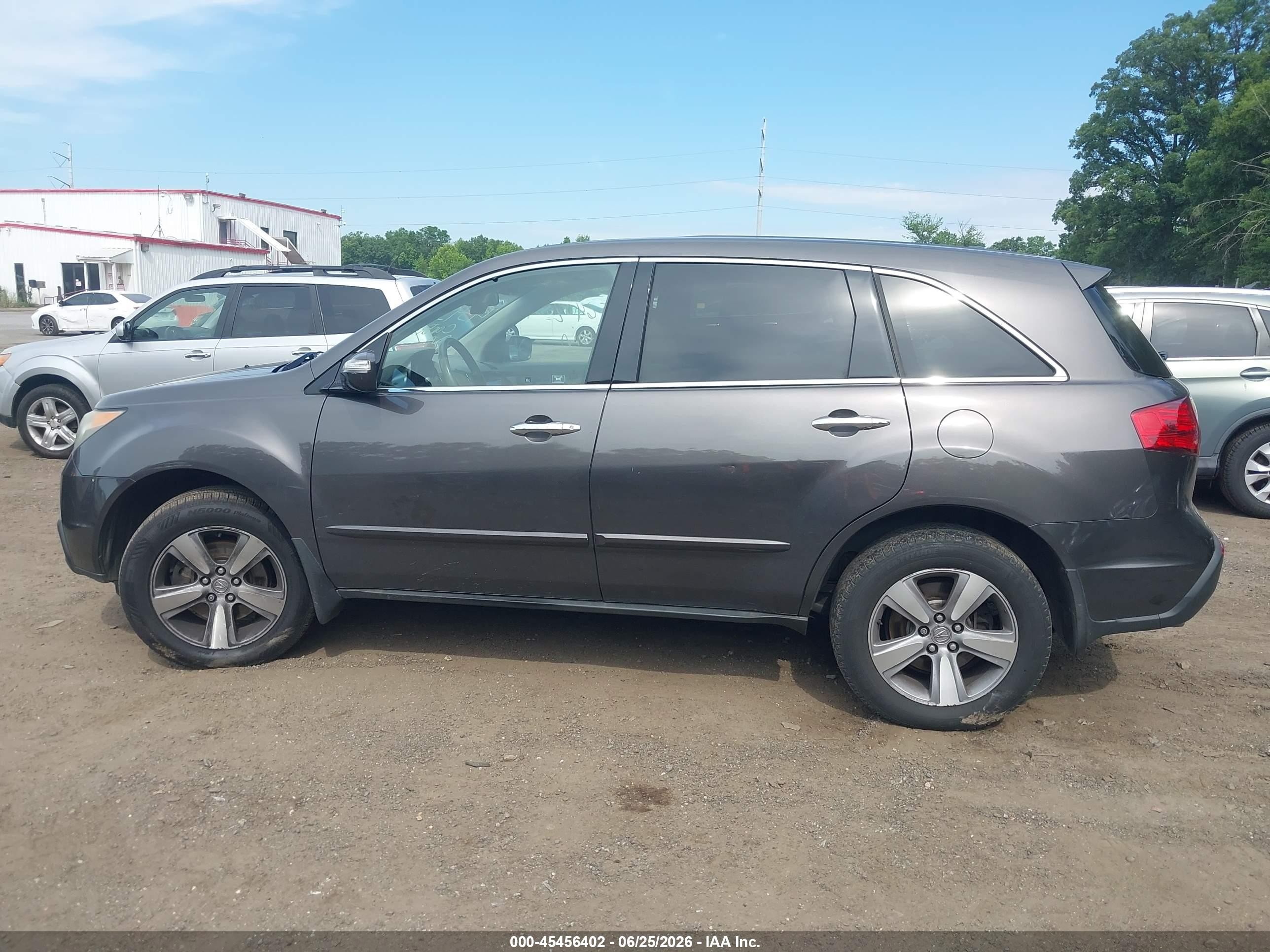 2011 Acura Mdx Technology Package Gray vin: 2HNYD2H61BH534189