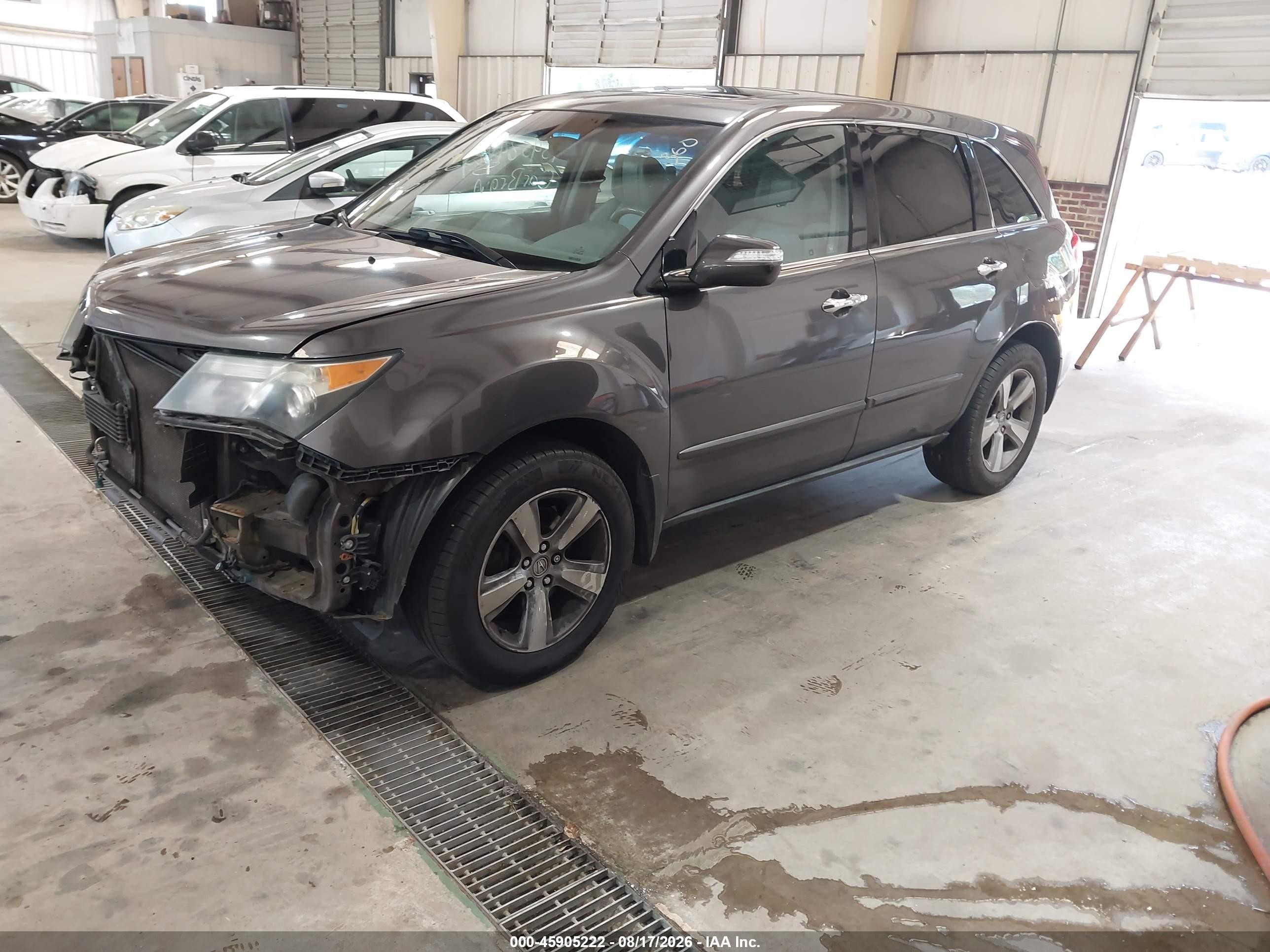 2011 Acura Mdx Technology Package Gray vin: 2HNYD2H61BH534189