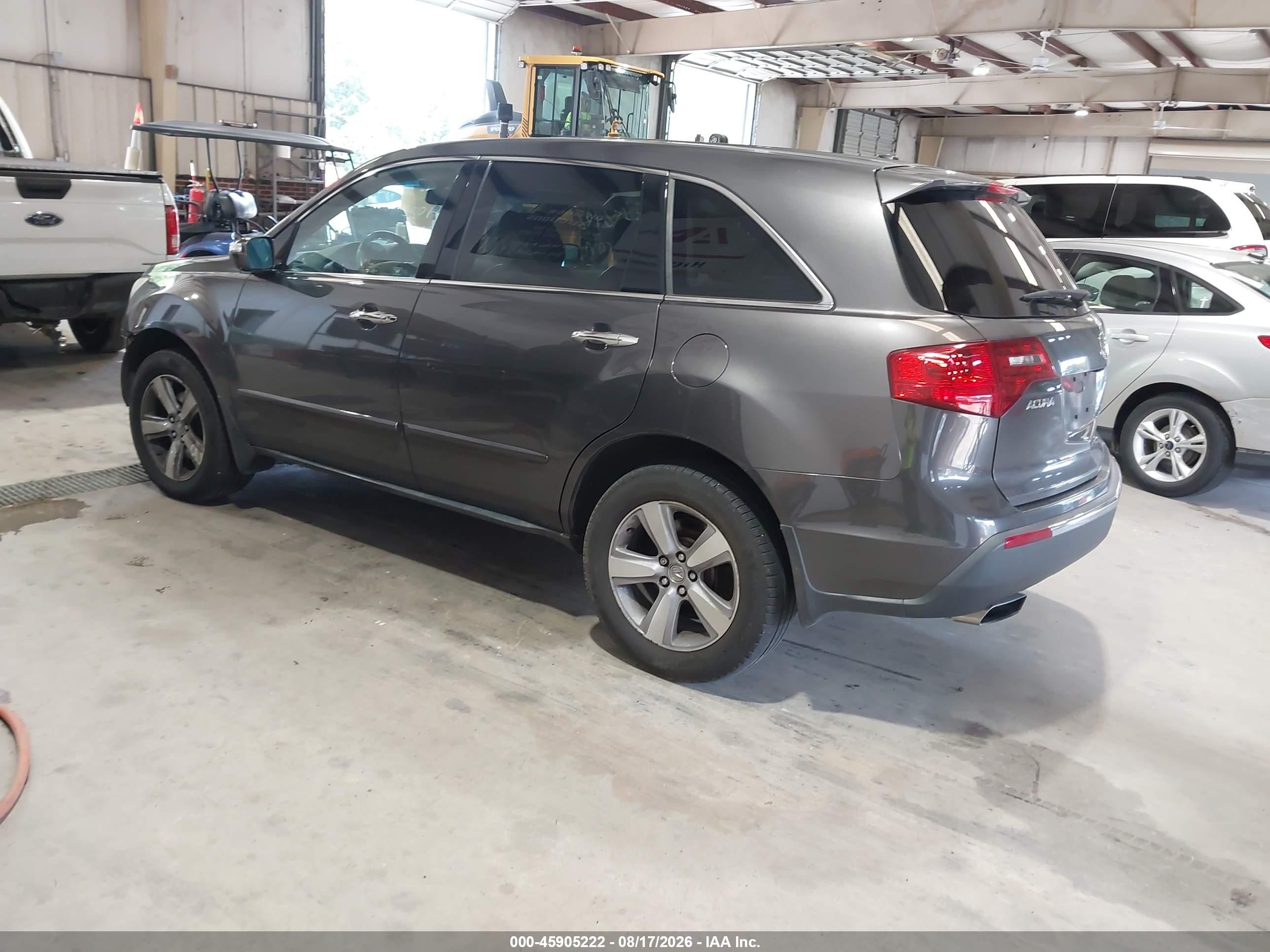 2011 Acura Mdx Technology Package Gray vin: 2HNYD2H61BH534189