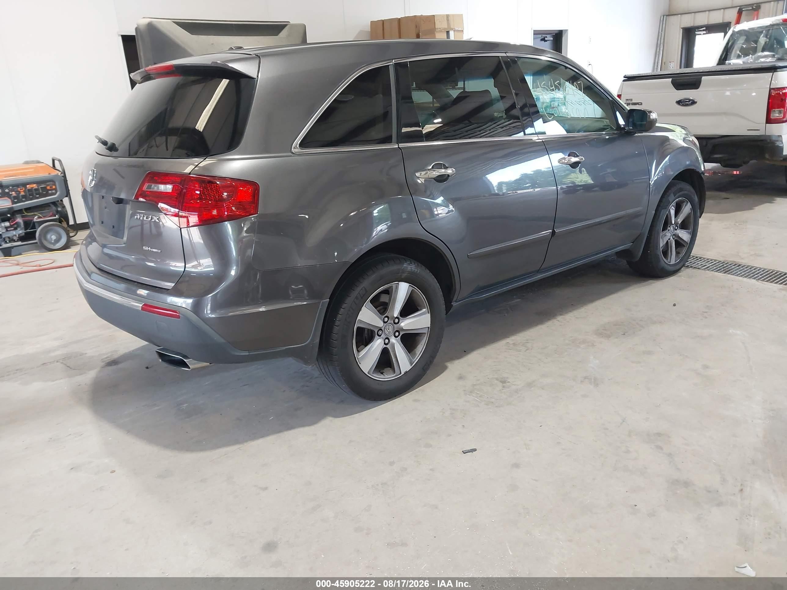 2011 Acura Mdx Technology Package Gray vin: 2HNYD2H61BH534189