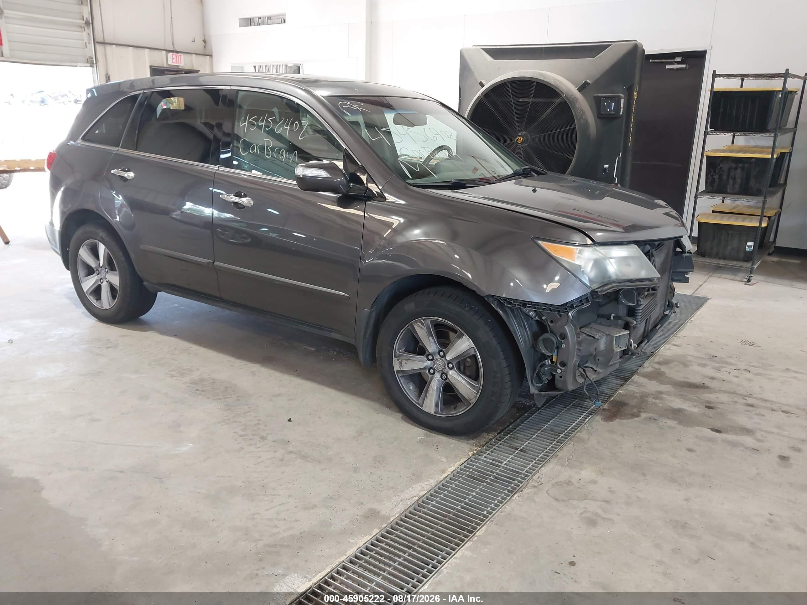 2011 Acura Mdx Technology Package Gray vin: 2HNYD2H61BH534189