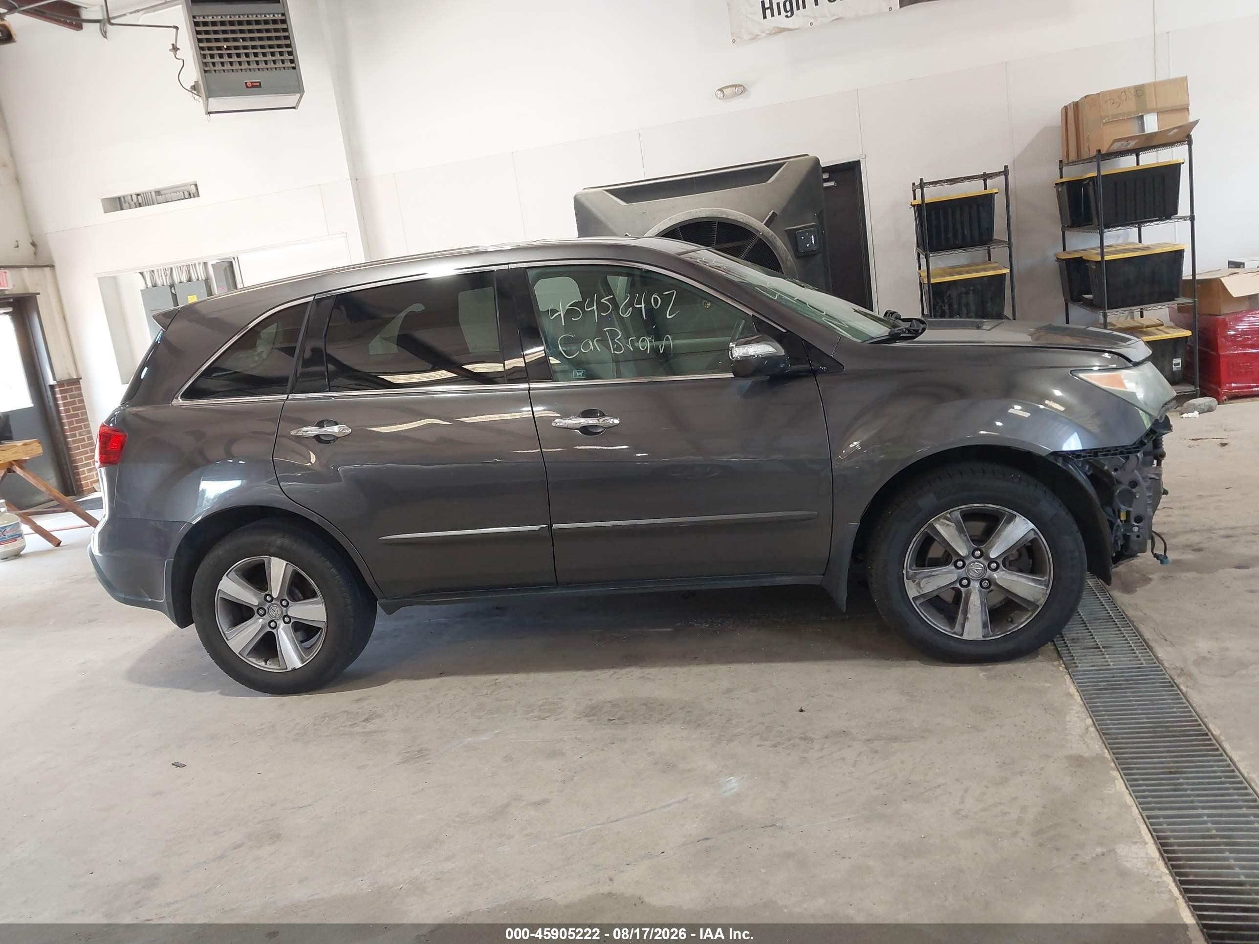 2011 Acura Mdx Technology Package Gray vin: 2HNYD2H61BH534189