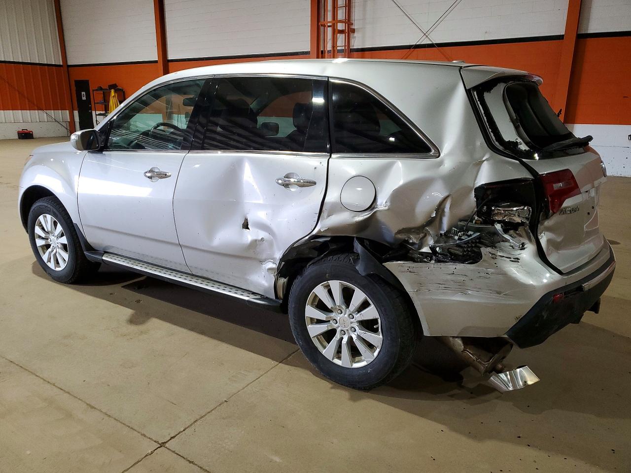 2012 Acura Mdx Advance Silver vin: 2HNYD2H61CH002510