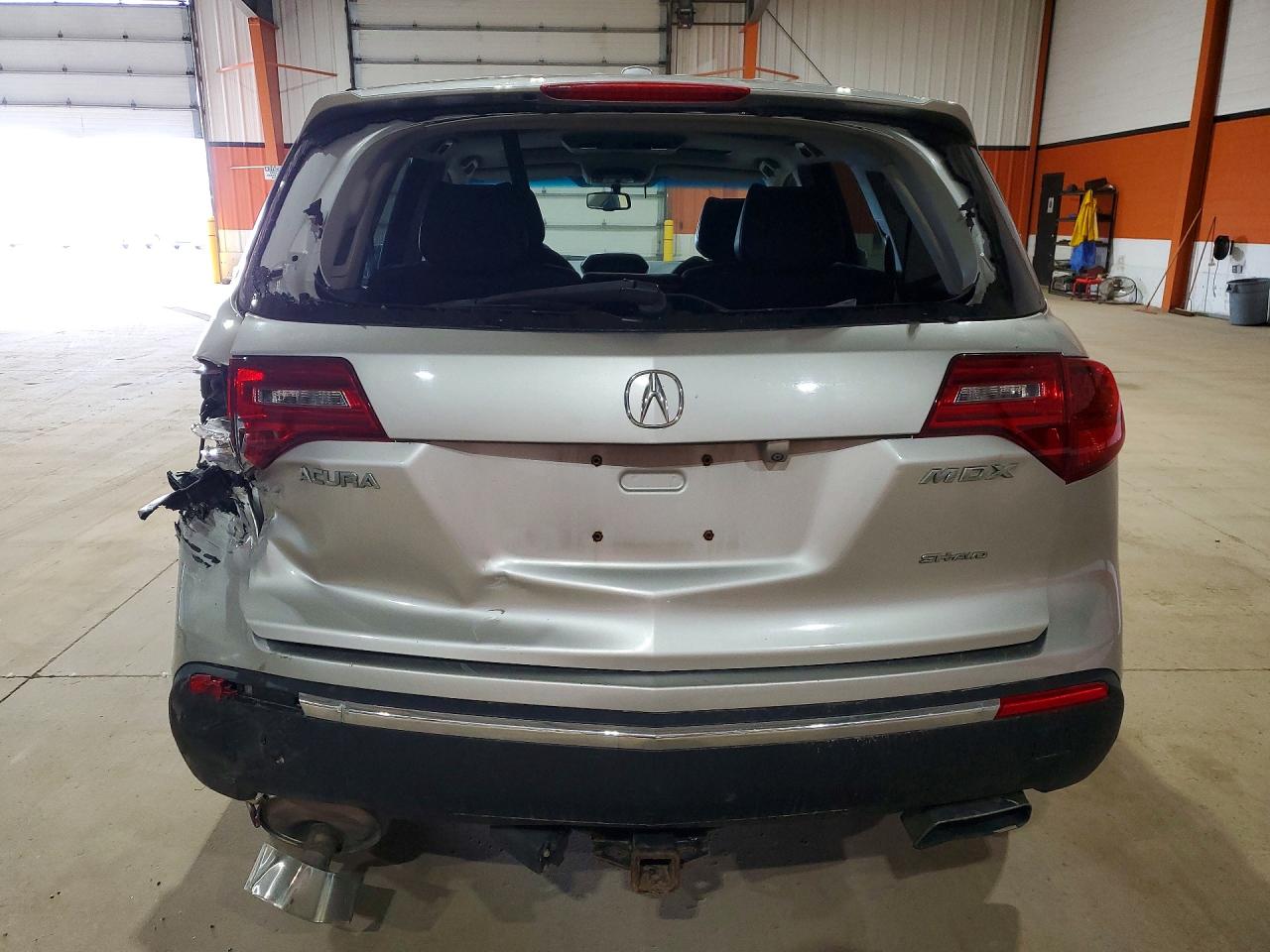 2012 Acura Mdx Advance Silver vin: 2HNYD2H61CH002510