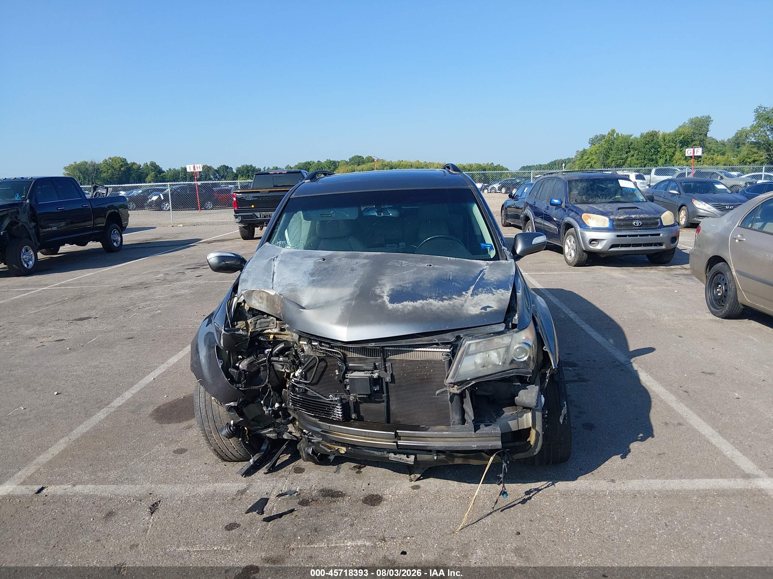 2012 Acura Mdx Advance Package Gray vin: 2HNYD2H61CH547669