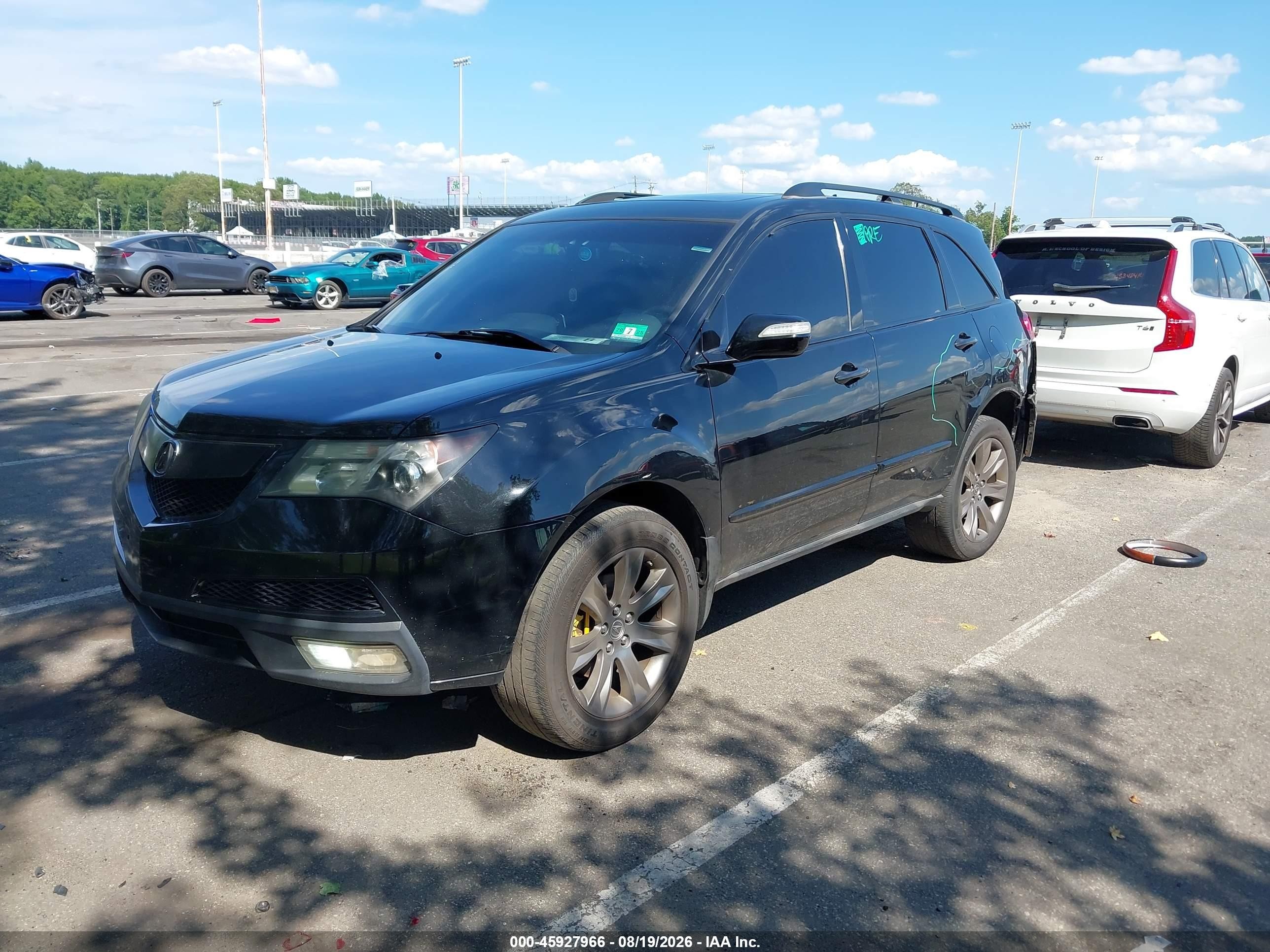 2010 Acura Mdx Technology Package Black vin: 2HNYD2H62AH506304