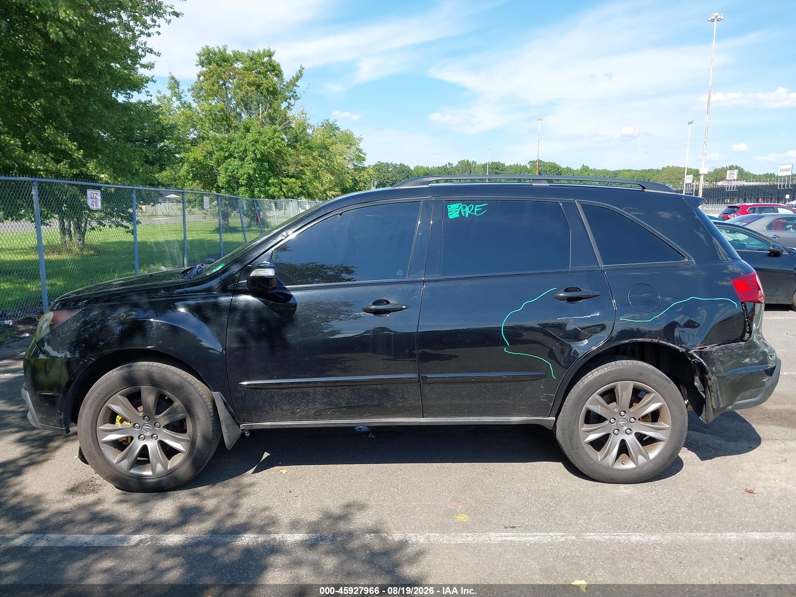 2010 Acura Mdx Technology Package Black vin: 2HNYD2H62AH506304