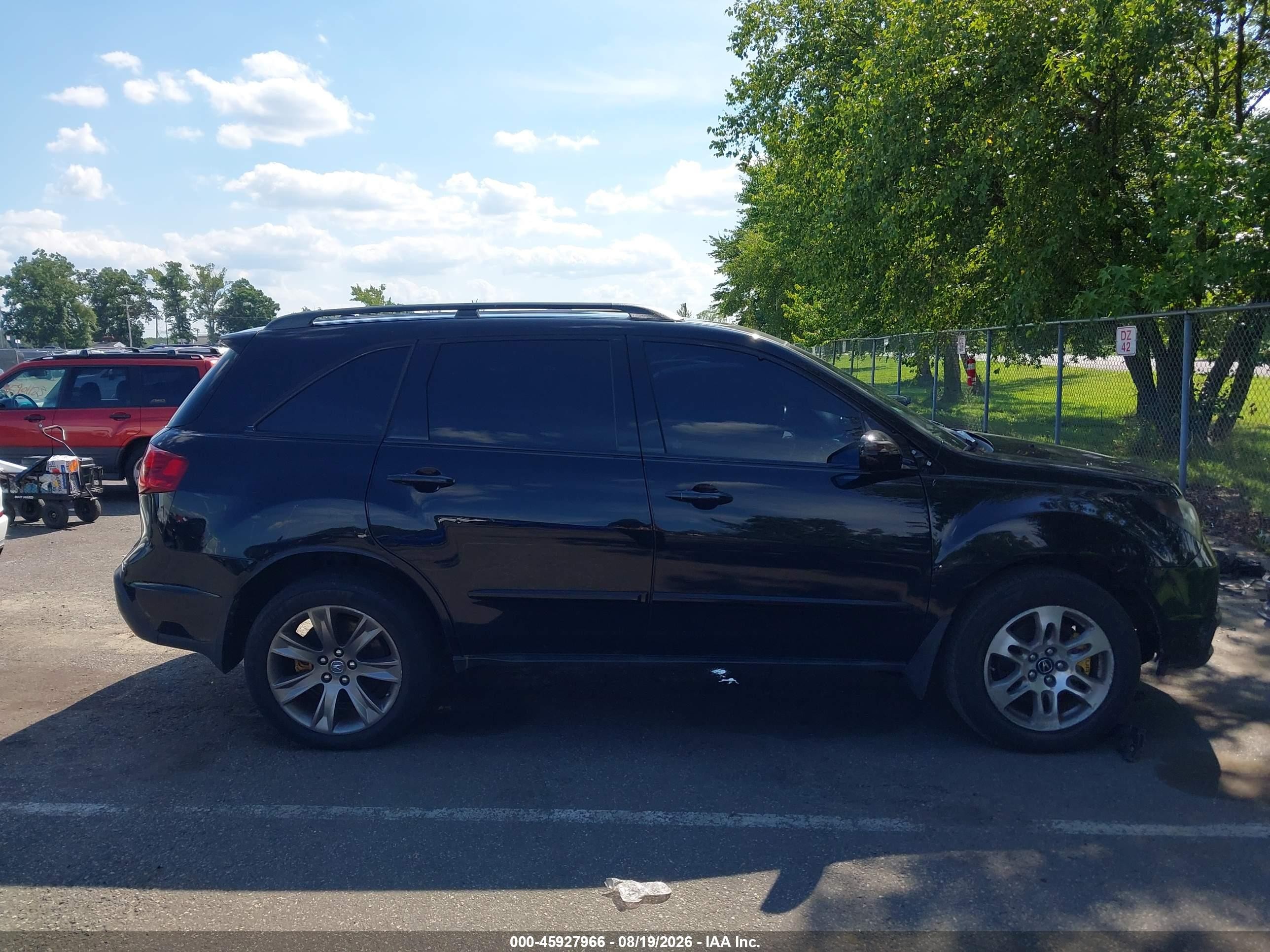 2010 Acura Mdx Technology Package Black vin: 2HNYD2H62AH506304