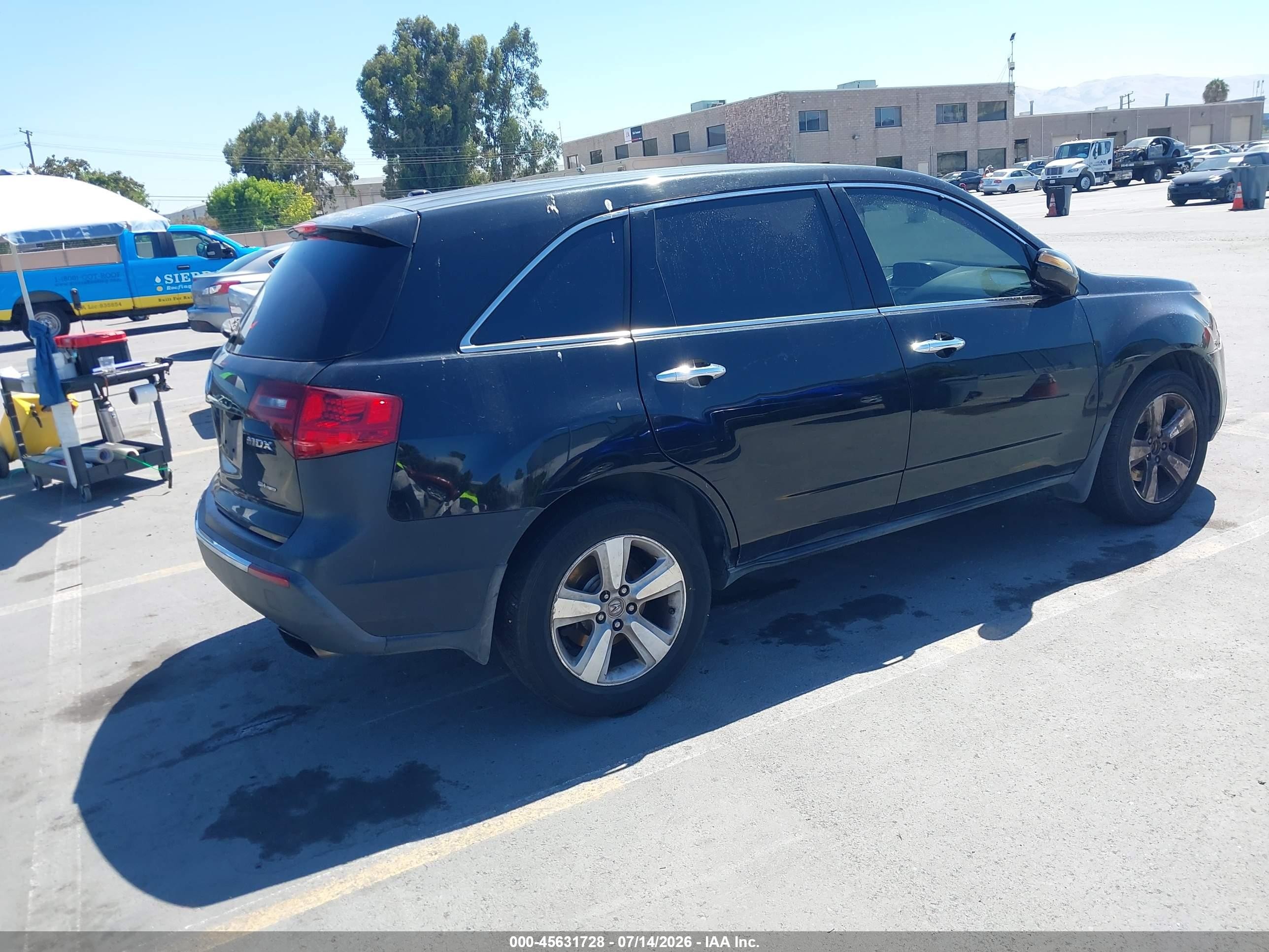 2010 Acura Mdx Technology Package Black vin: 2HNYD2H62AH511518