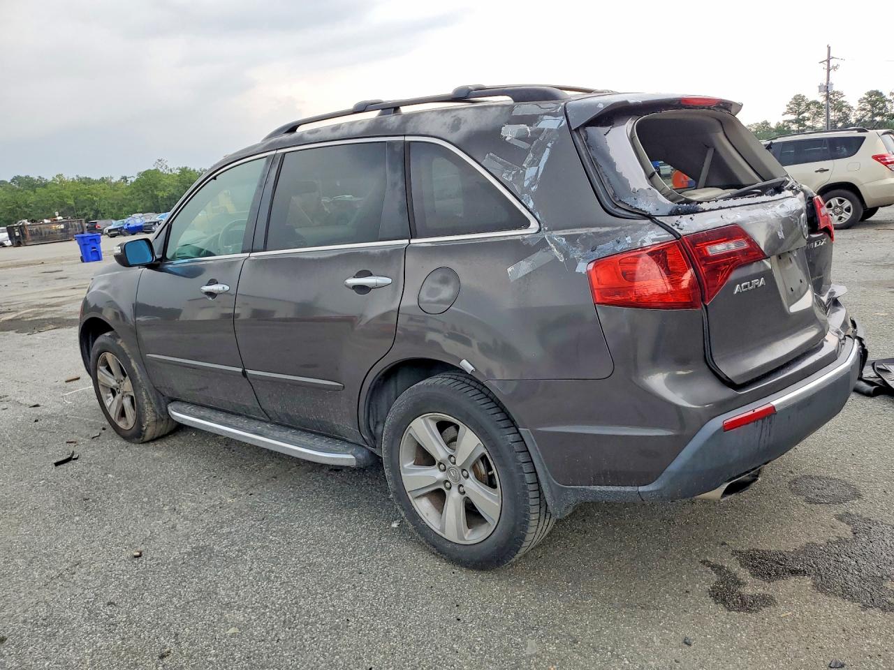 2011 Acura Mdx Technology Gray vin: 2HNYD2H62BH508068