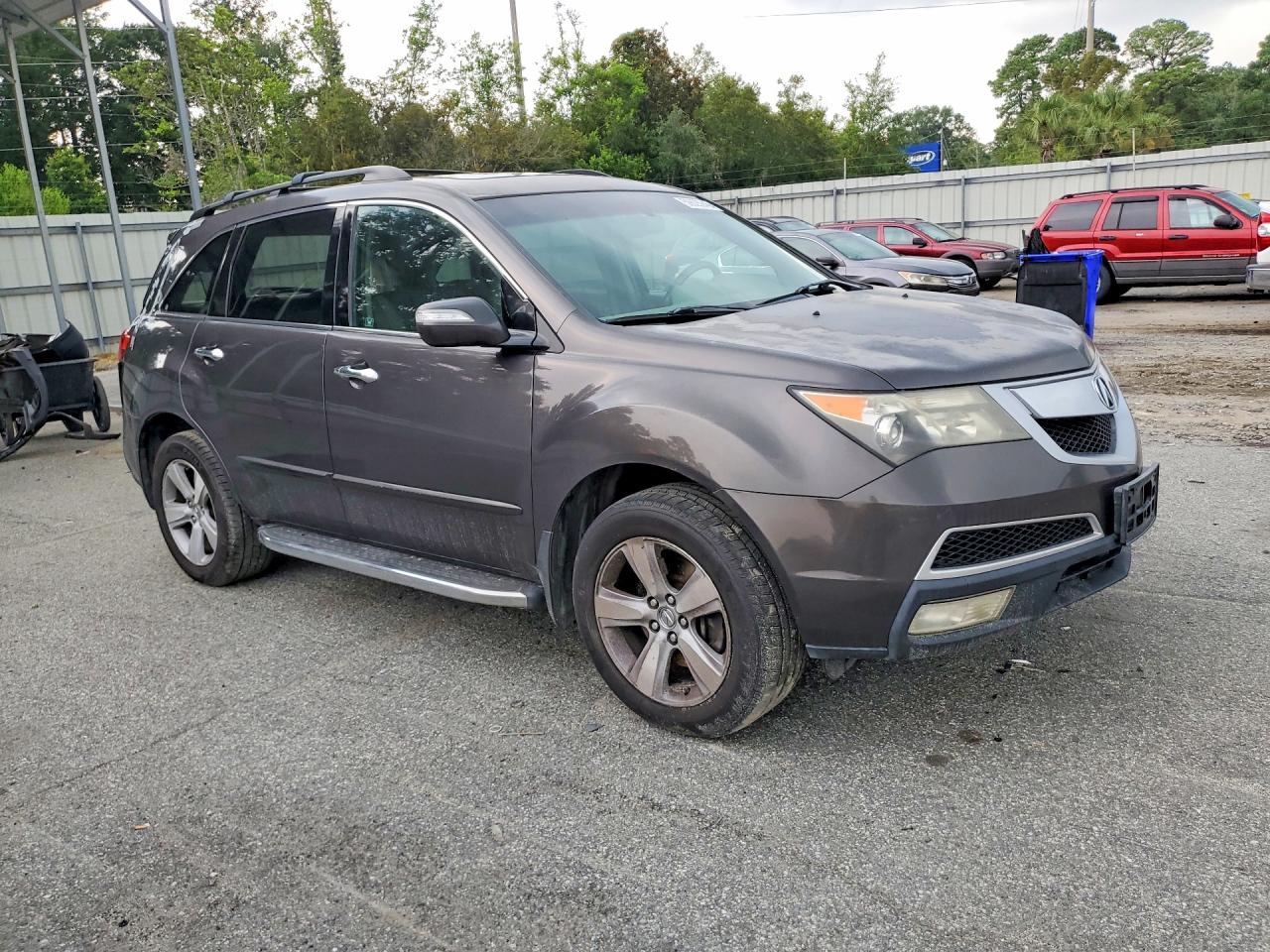2011 Acura Mdx Technology Gray vin: 2HNYD2H62BH508068
